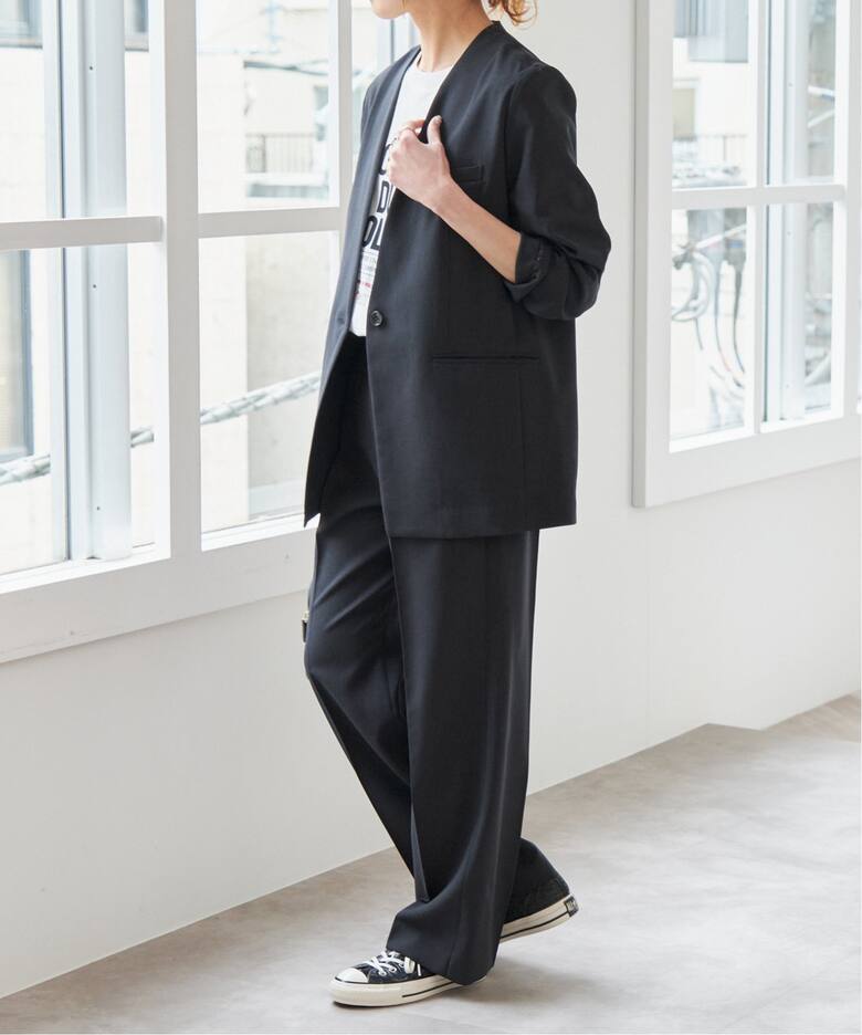 追加》ドライダブルクロスVカラージャケット（テーラードジャケット  