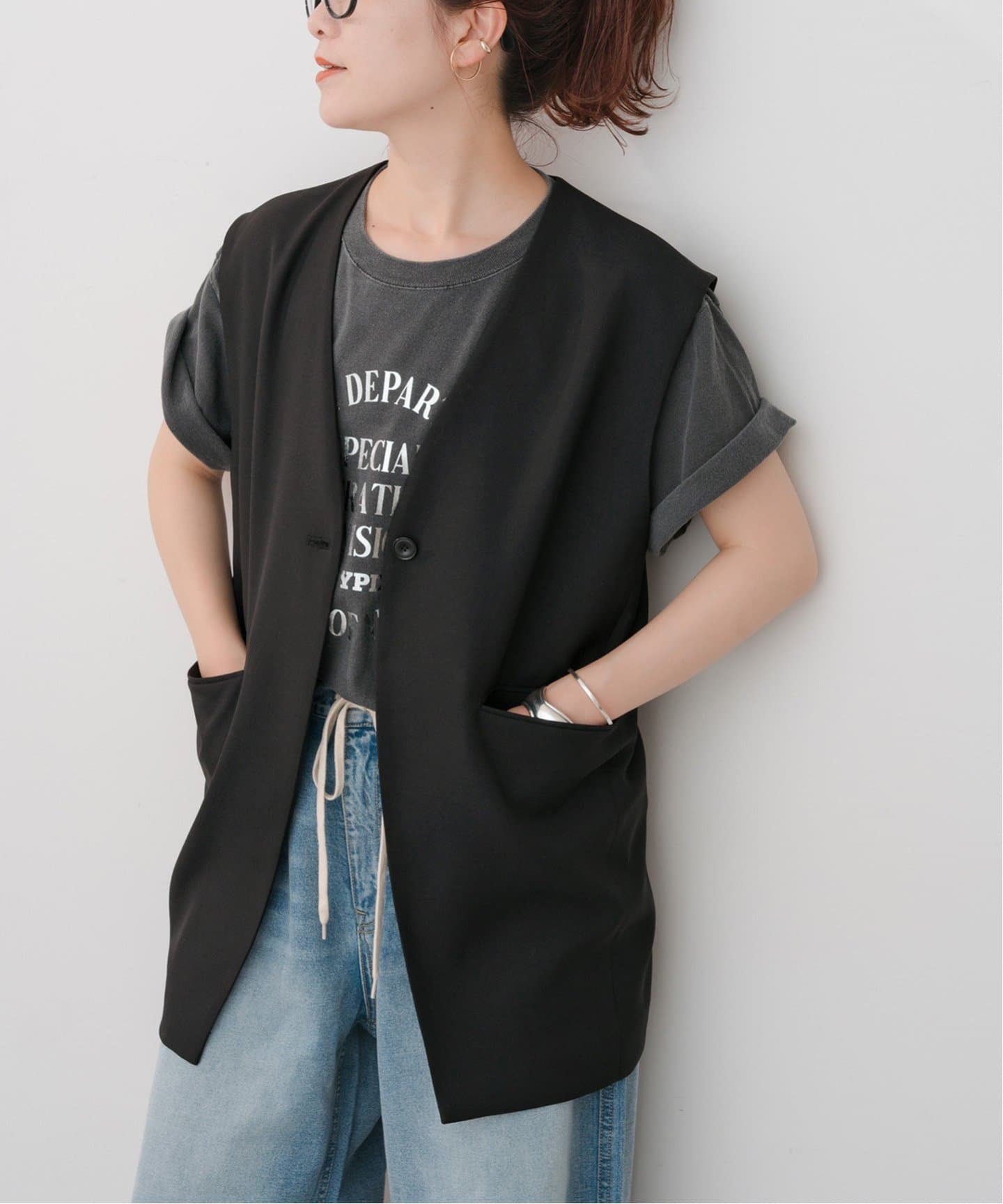 Spick &Span ドライメンジジレ ドライメランジジレ（ジレ）｜Spick and Span（スピック＆スパン）の