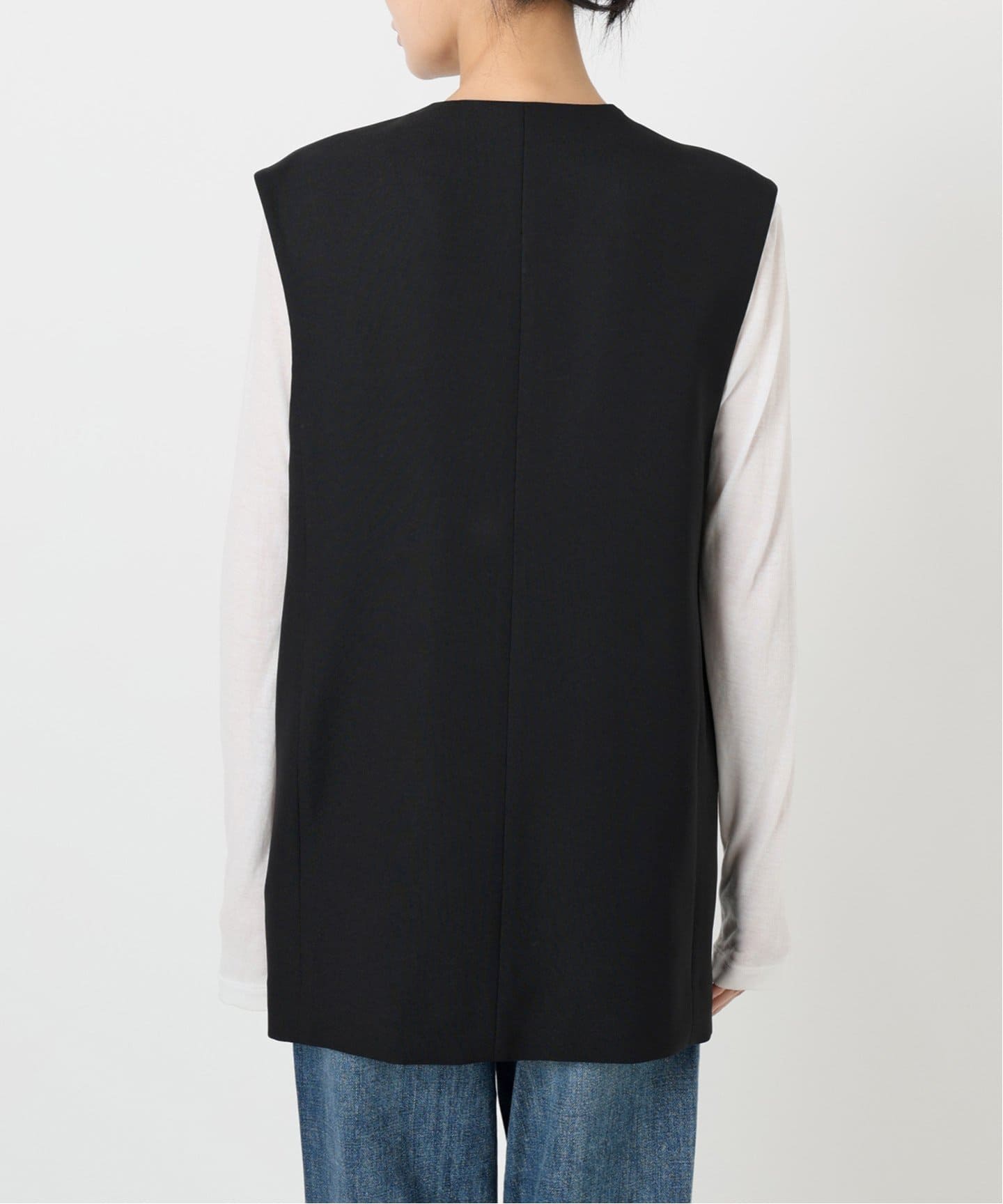 Vカラーロングジレ（ジレ）｜Spick and Span（スピック＆スパン）の