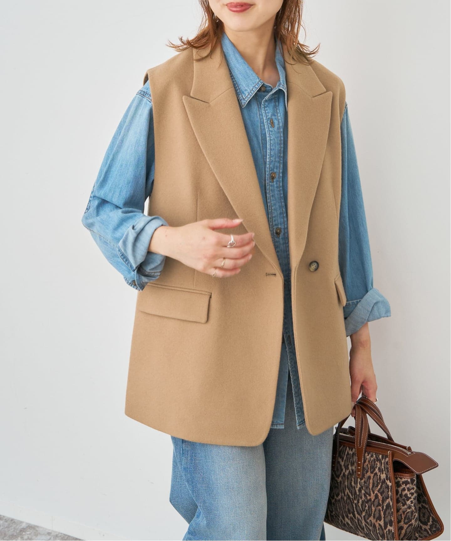 スピックアンドスパン　ジレ Spick and Span｜スピック＆スパンのジレ（レディース）の公式