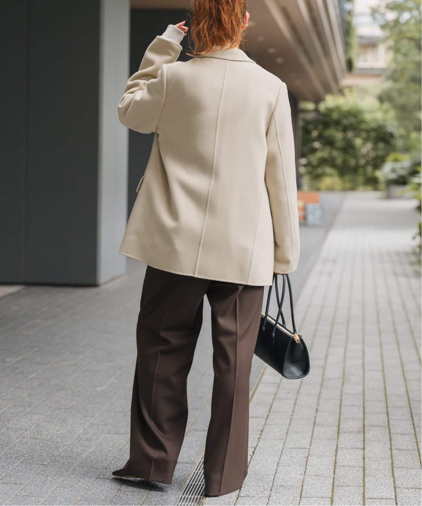 120Sビーバーピークドラベルジャケット（その他ブルゾン／アウター