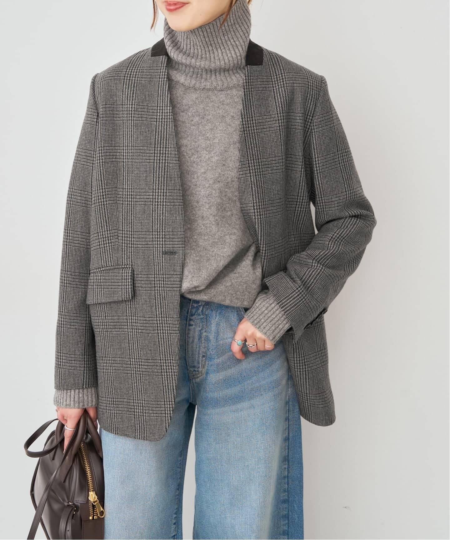 クラシックツイードVカラージャケット（その他ジャケット・スーツ