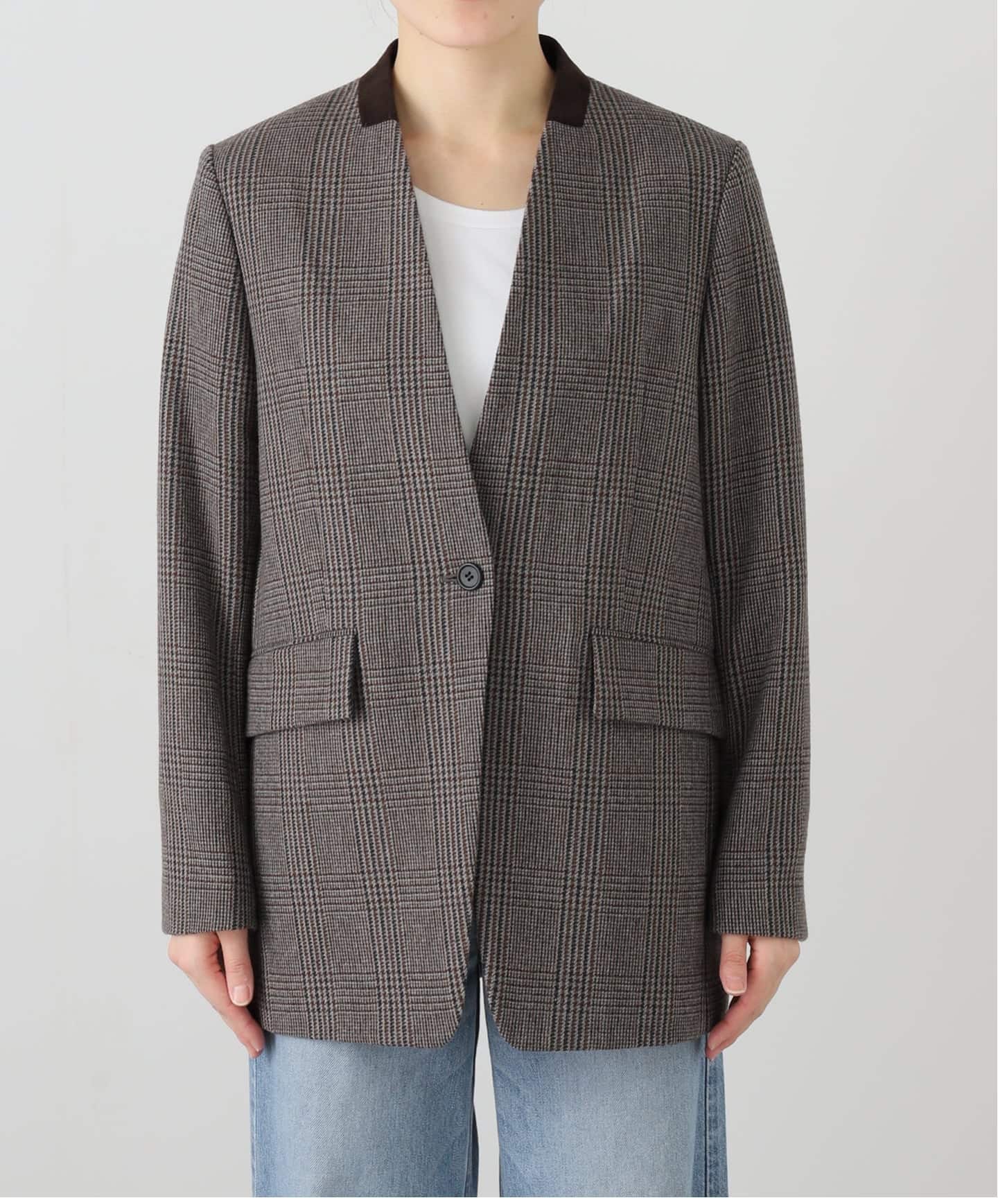 クラシックツイードVカラージャケット（その他ジャケット・スーツ