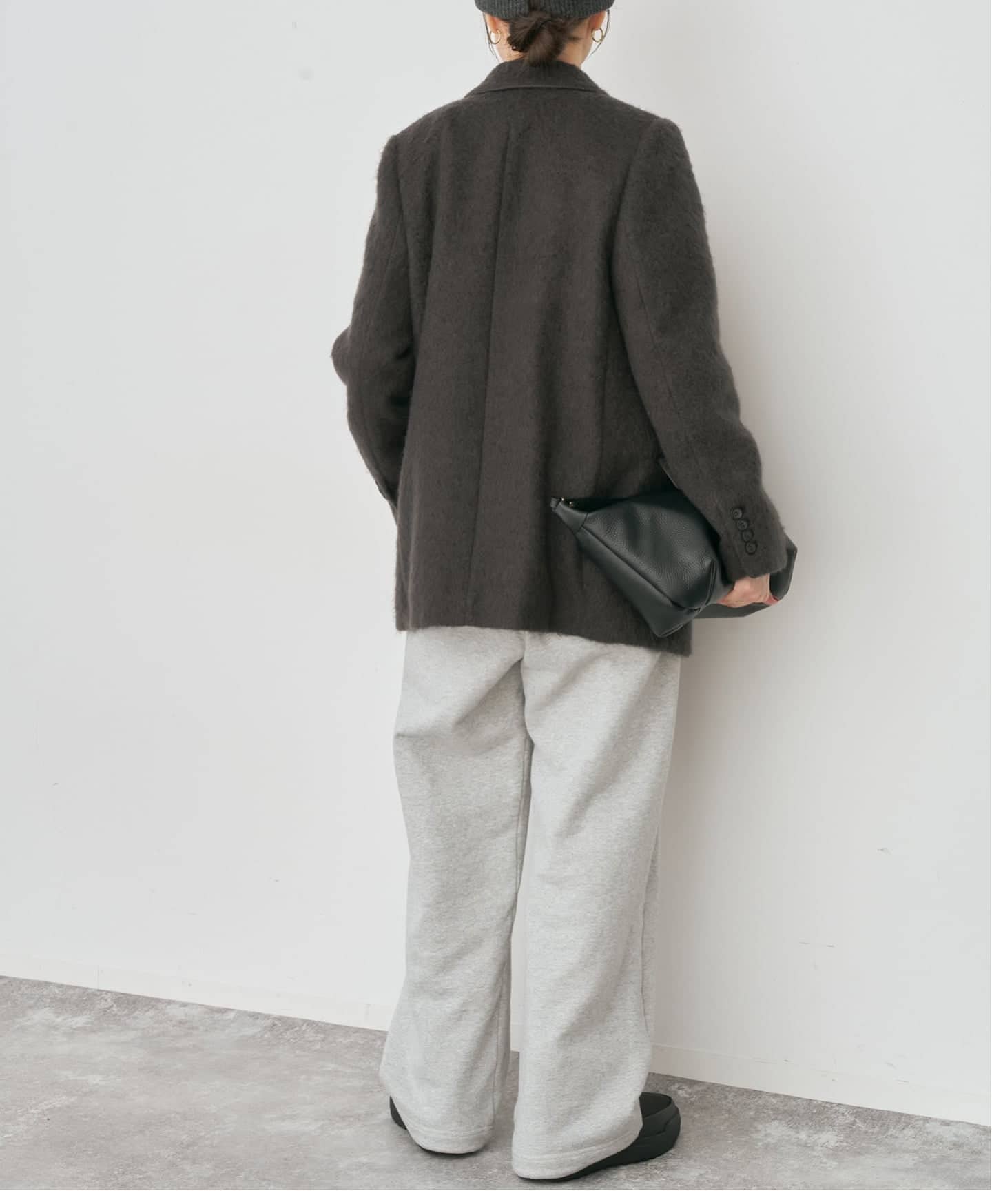 モヘヤブレンド シャギージャケット（その他ブルゾン／アウター