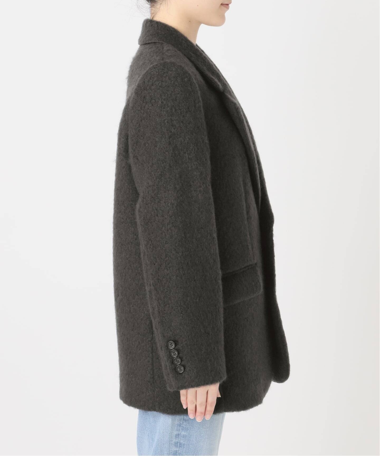 モヘヤブレンド シャギージャケット（その他ブルゾン／アウター