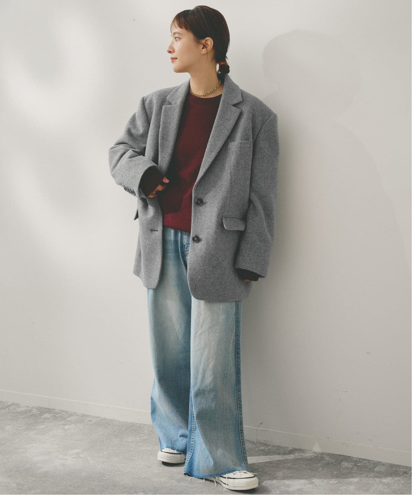 Spick and Span Higuchi *S オーバーサイズジャケット Higuchi *S オーバーサイズジャケット（テーラードジャケット