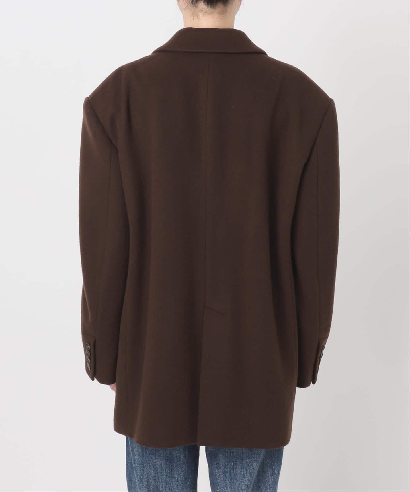 ci　　crewrre ダークブラウン テーラードジャケット ci crewrre ダークブラウン テーラードジャケット テーラード