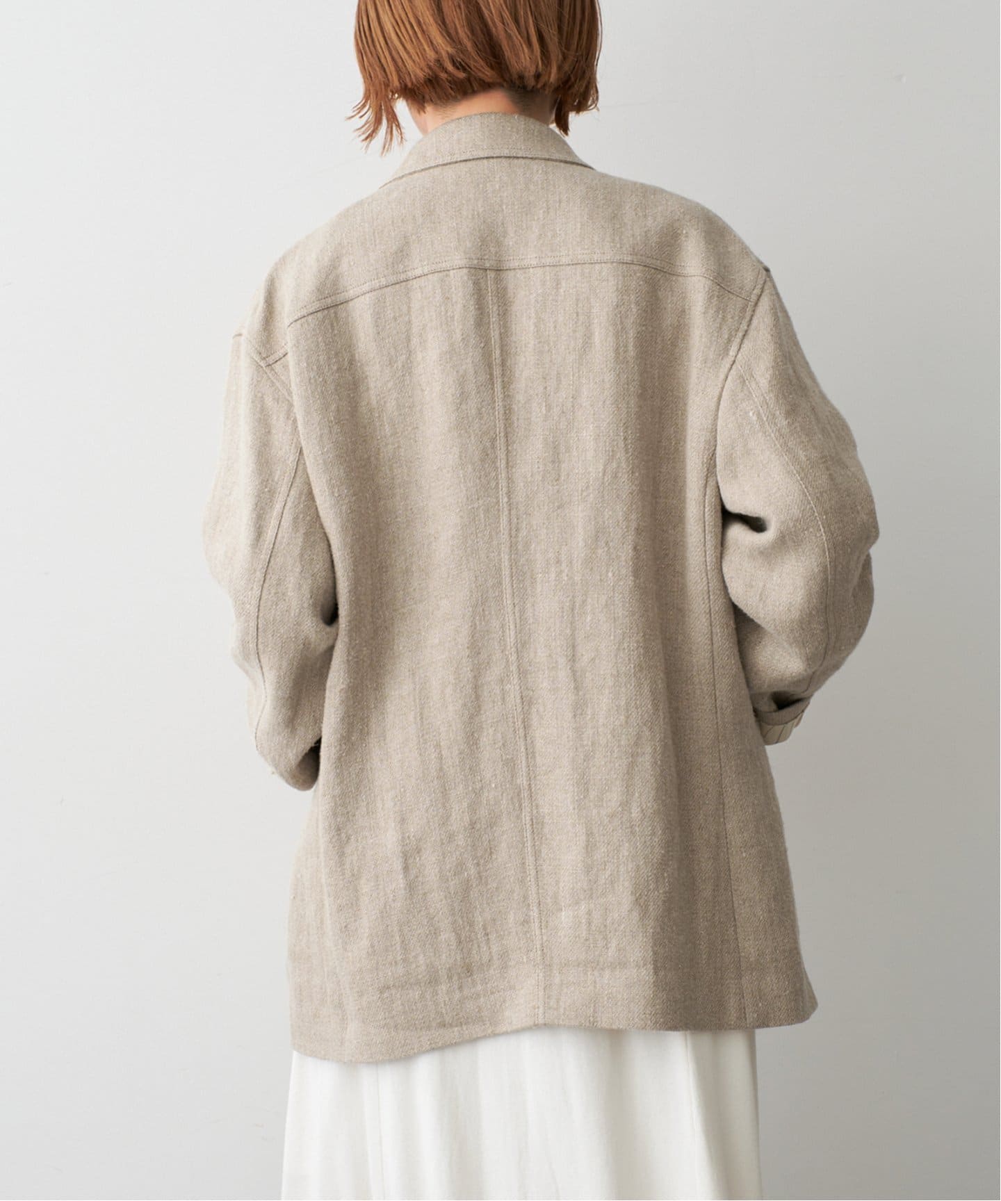 リネンサファリジャケット（ミリタリー）｜Spick and Span（スピック