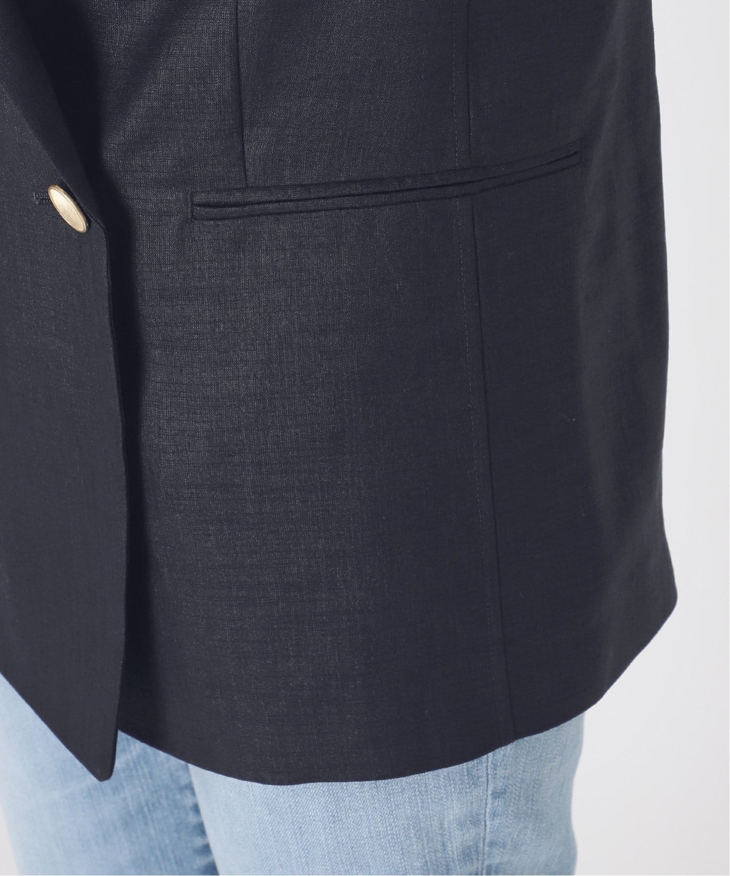 Spick & Span ライトドライクロスハーフスリーブジャケット 追加2予約》ライトドライクロスハーフスリーブジャケット