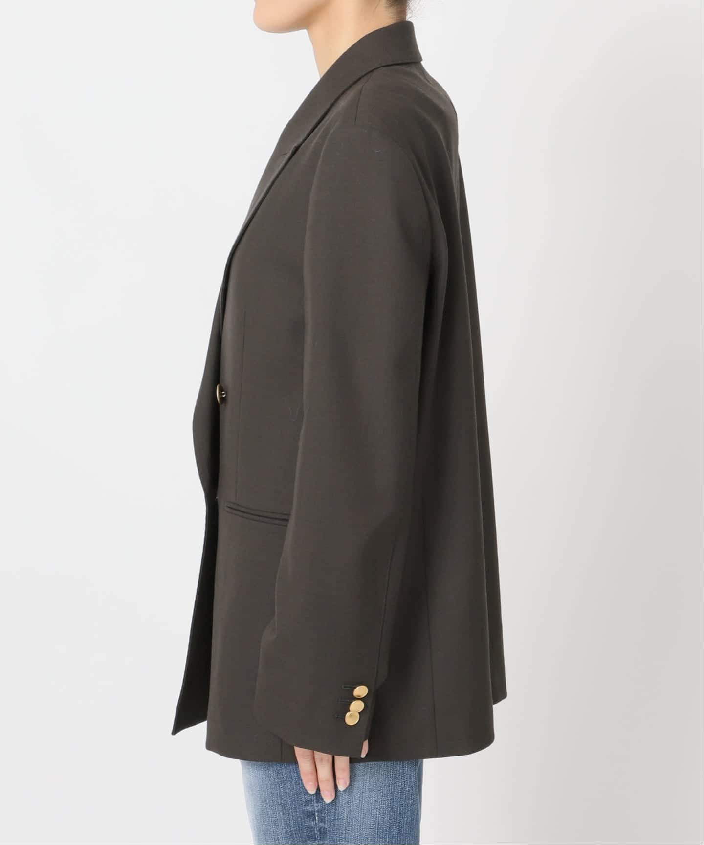 WEB限定 / 追加》ウールブレンドダブルブレストジャケット（テーラード