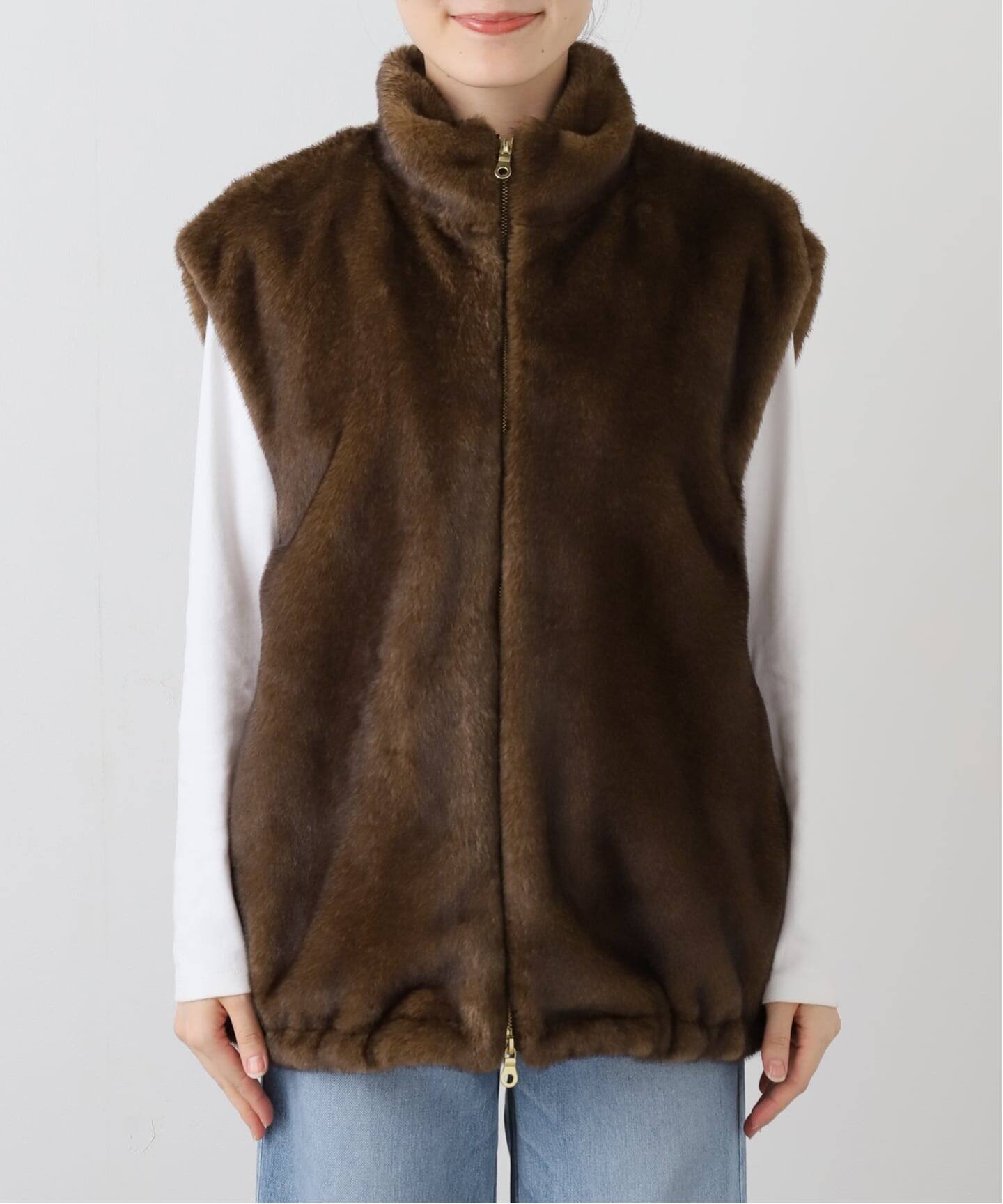 ショートエコファーベスト（ベスト）｜Spick and Span（スピック