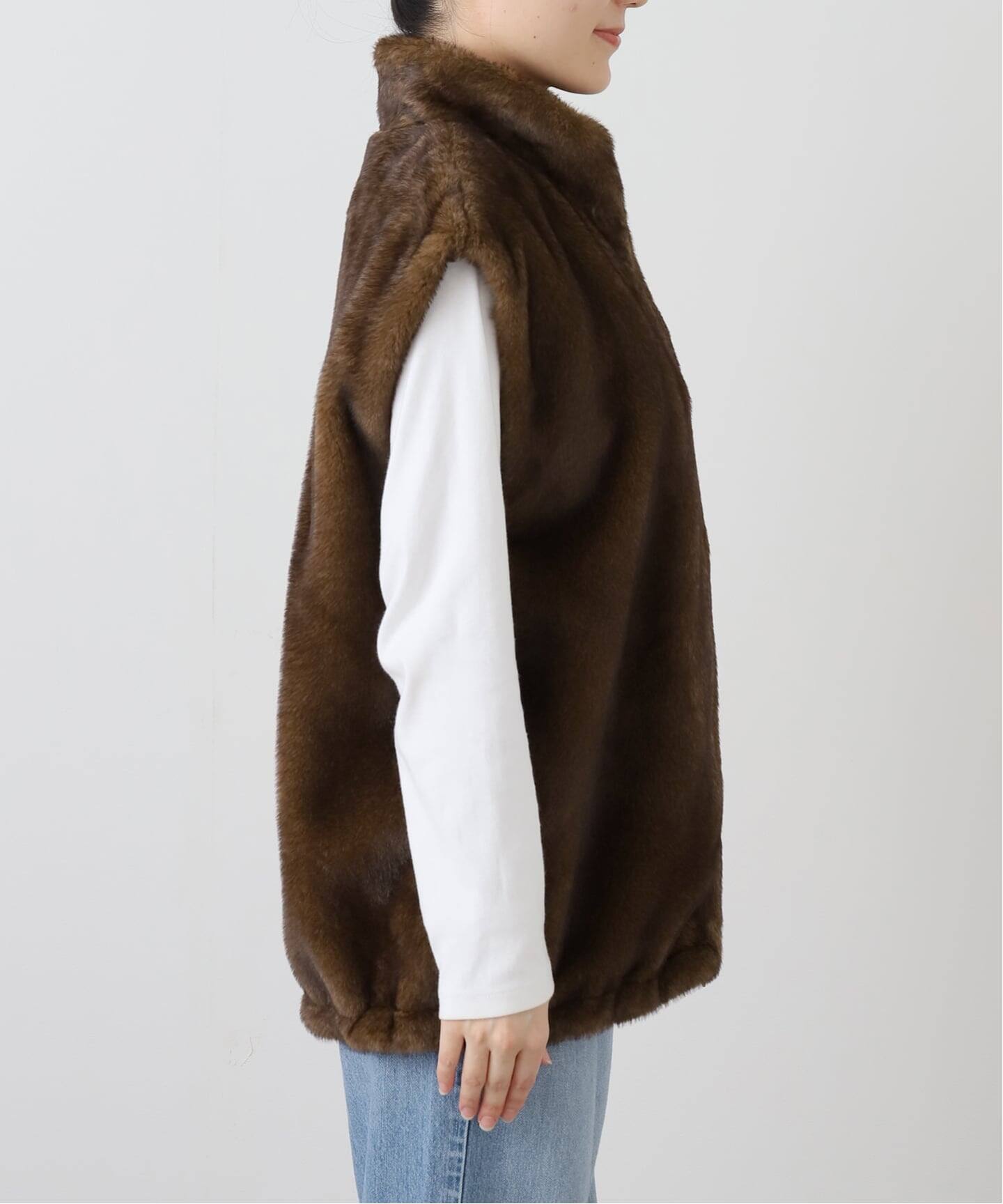 ショートエコファーベスト ショートエコファーベスト（その他アウター）｜Spick & Span（スピック