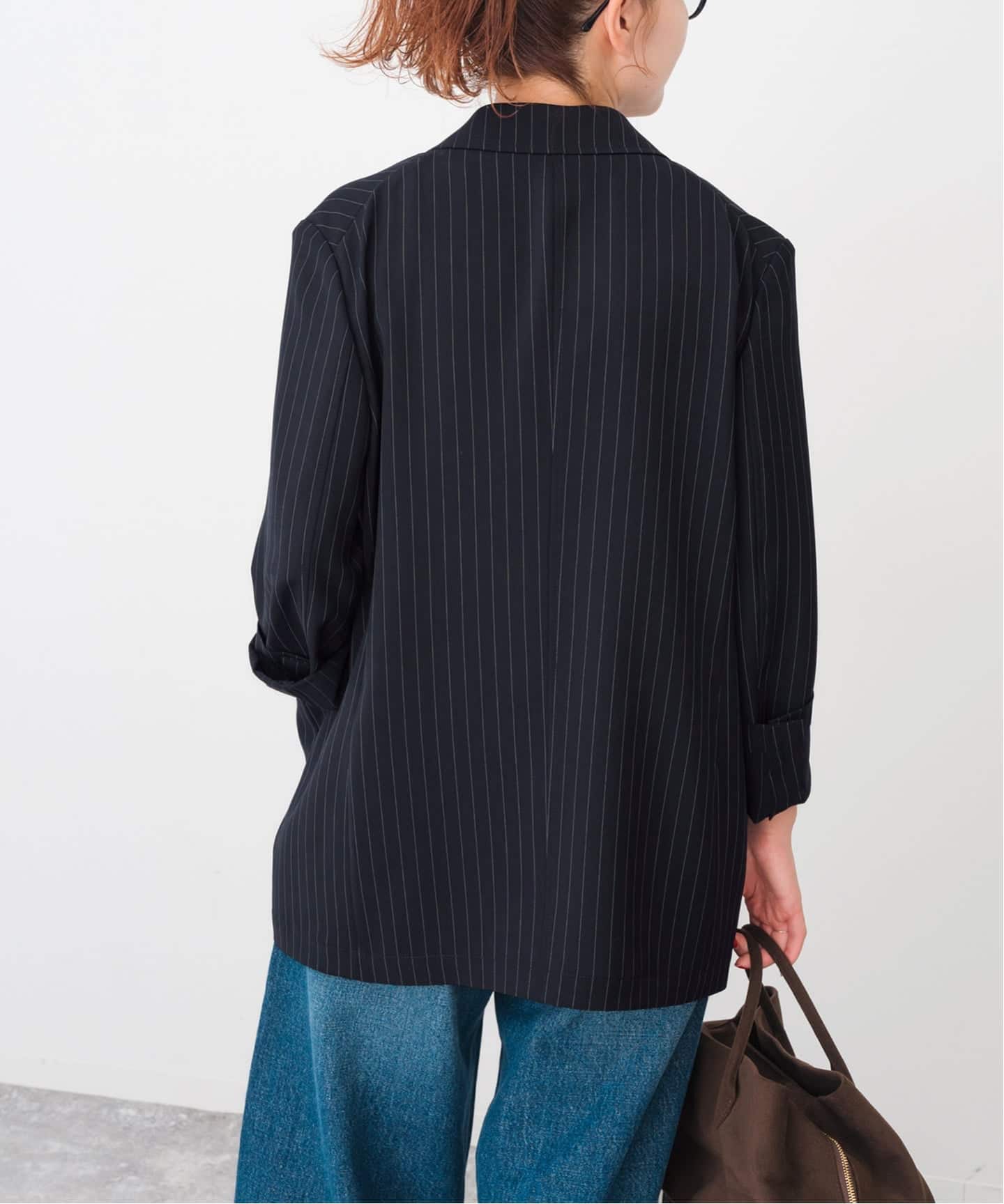 ドレープストライプジャケット（その他ジャケット・スーツ）｜Spick