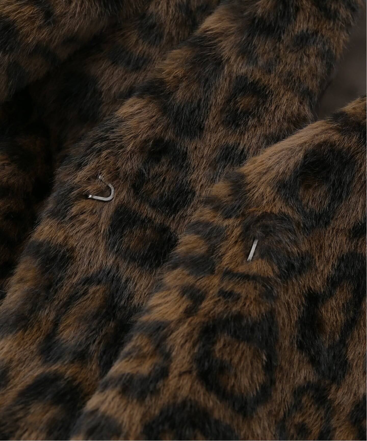 レオパードファージャケット（その他ブルゾン／アウター）｜Spick and