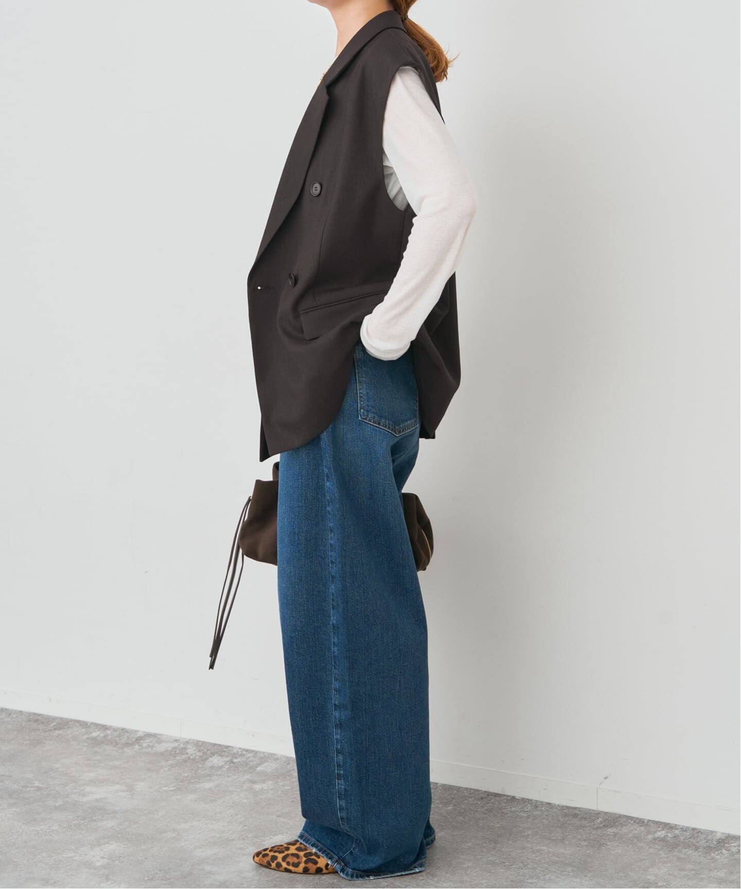 カラーミックスツィードダブルブレストジレ（ジレ）｜Spick and Span