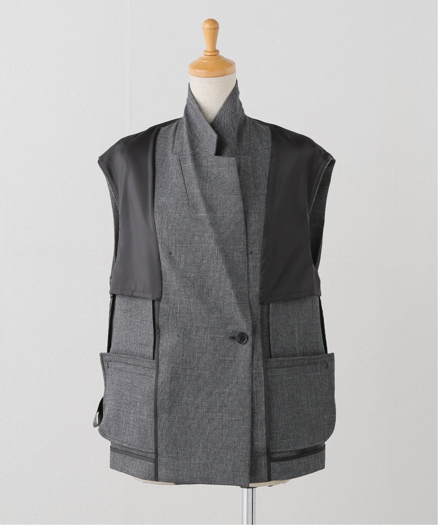 カラーミックスツィードダブルブレストジレ（ジレ）｜Spick and Span