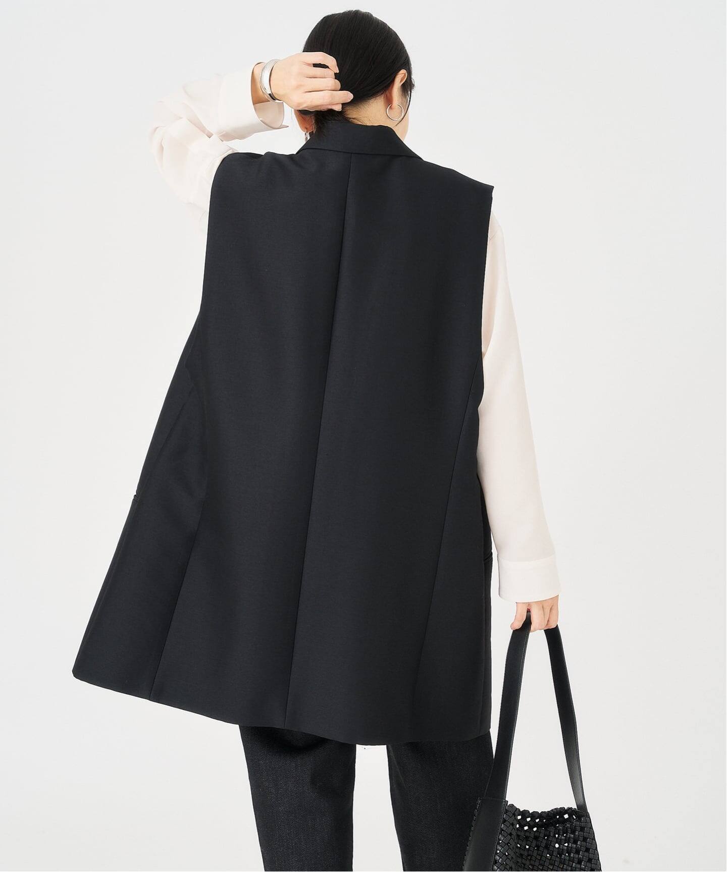 追加2》TW二重織オーバーサイズベスト（ジレ）｜HARDY NOIR