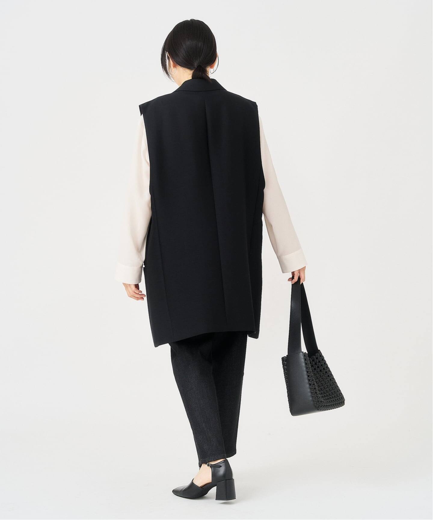 追加2》TW二重織オーバーサイズベスト（ジレ）｜HARDY NOIR