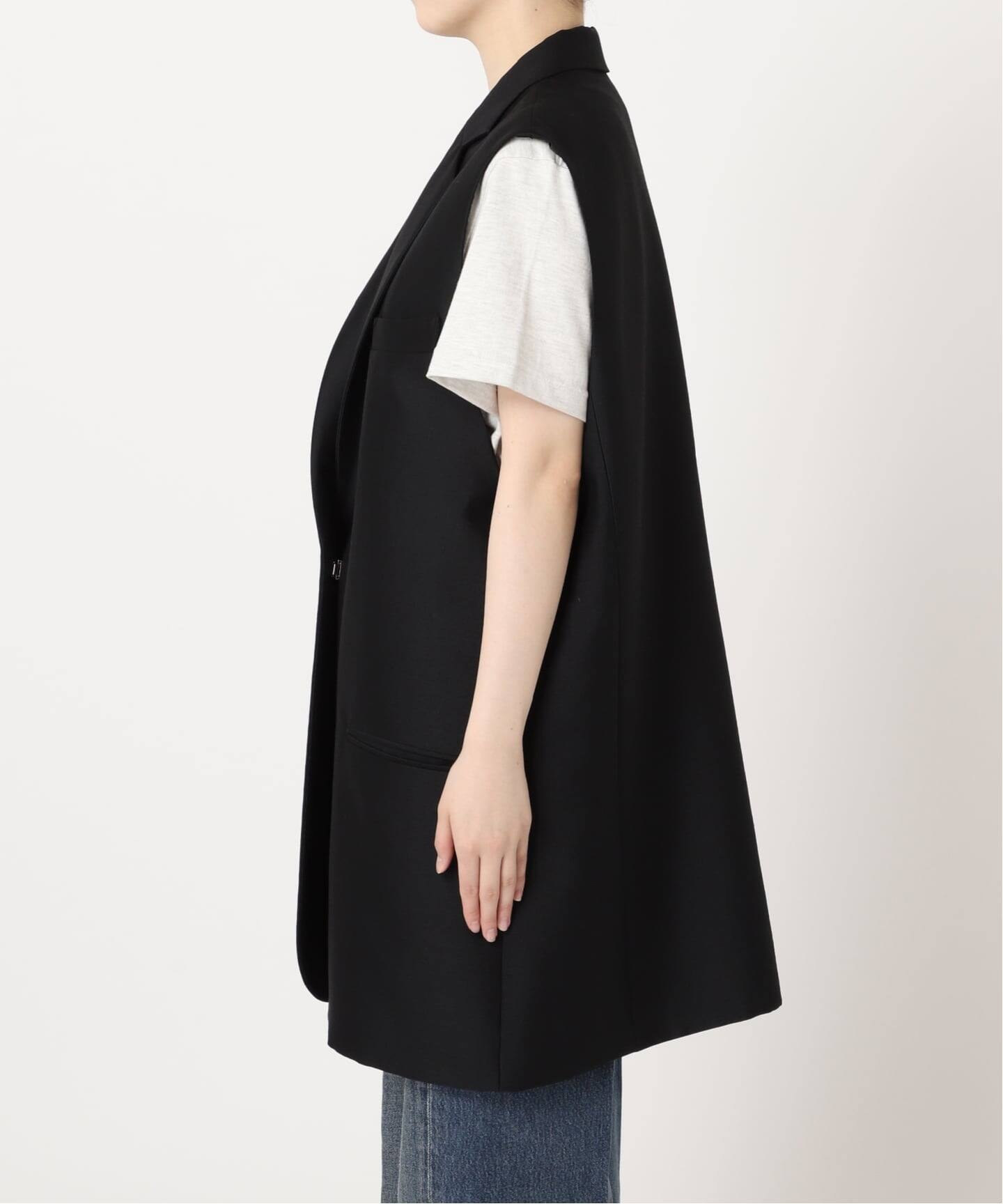 HARDY NOIR TW二重織オーバーサイズベスト ジレ 追加2》TW二重織オーバーサイズベスト（ジレ）｜HARDY NOIR