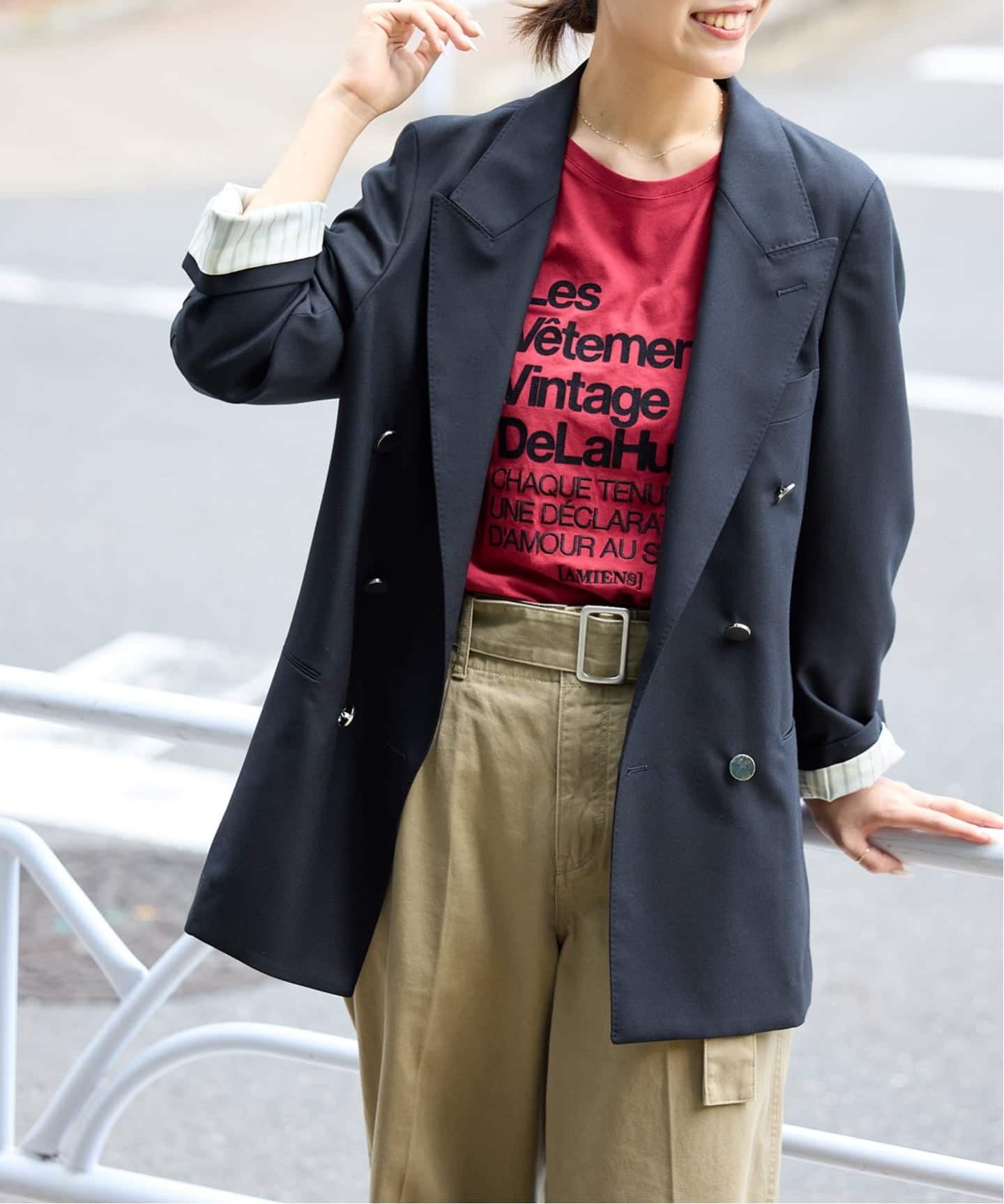 【ほぼ未使用】Spick＆Span スピックアンドスパン　ジャケット　M 裏地 楽天市場】《追加》バックロゴボアブルゾン Spick & Span