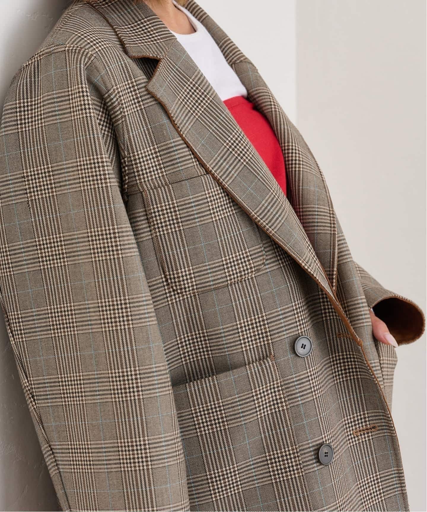 U by SPICK&SPAN リバーシブルオーバーダブルジャケット ユー バイ