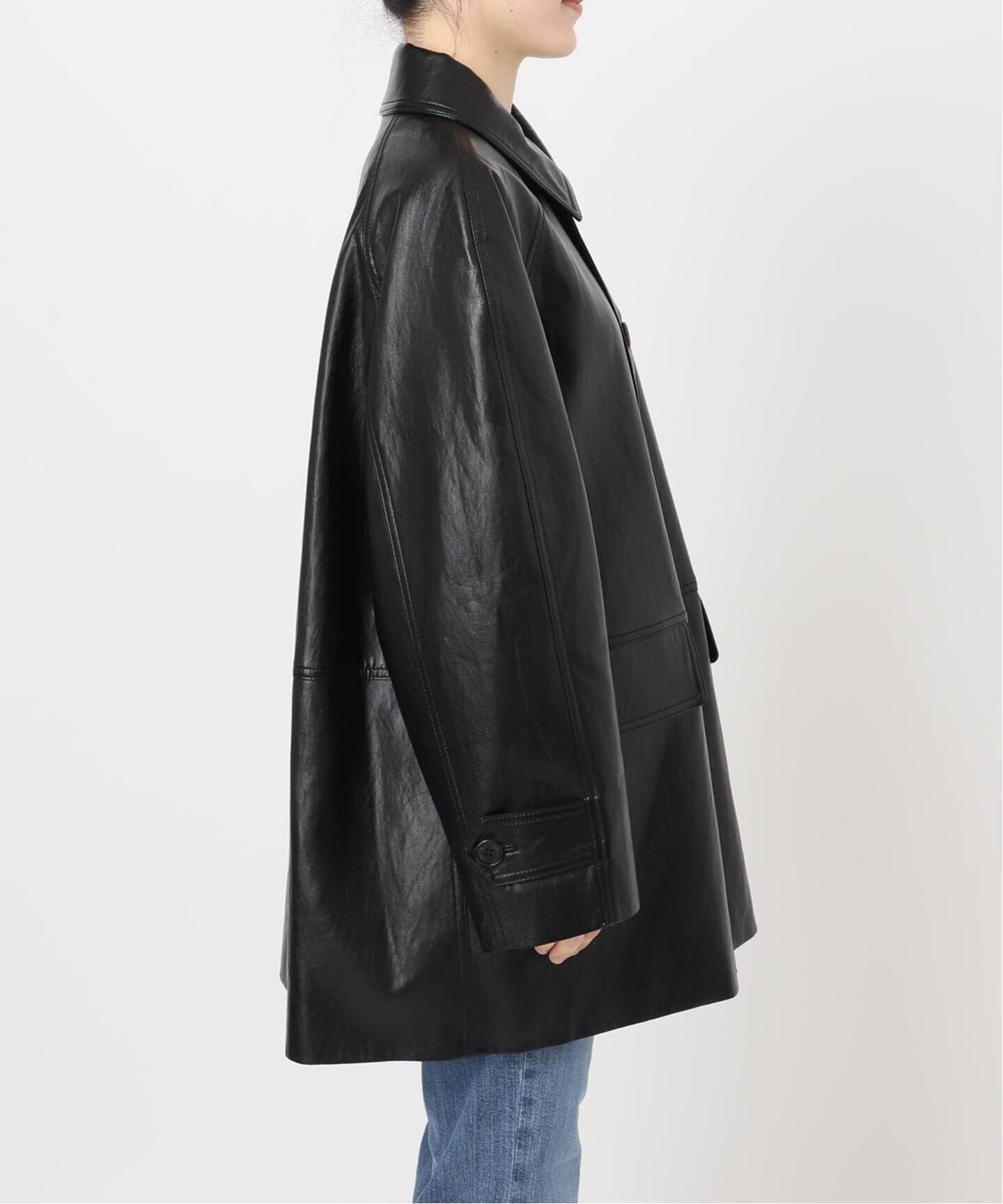 Dunst オーバーサイズ ビンテージ レザージャケット Sサイズ Dunst オーバーサイズ ビンテージ レザージャケット Sサイズ