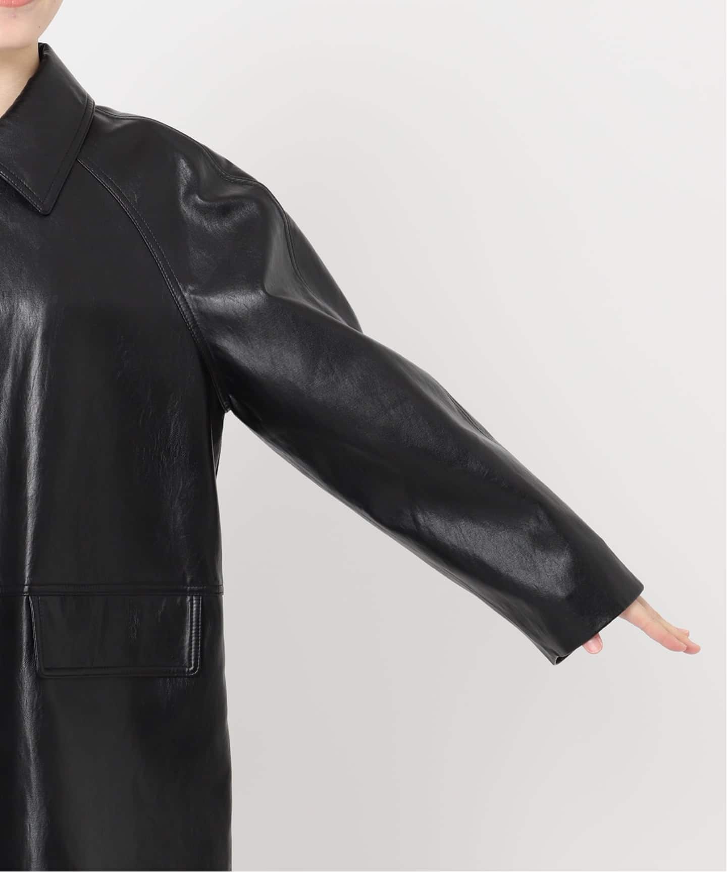 DUNST/ダンスト UNISEX LILY VEGAN LEATHER ハーフ ジャケット（その他