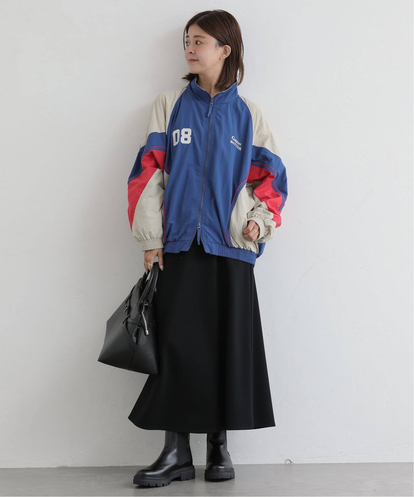 【GREEN BUTTER】Two-Way Windbreaker Jacket COBALT 予約》GREEN BUTTER/グリーンバター Two-way Windbreaker Jacket