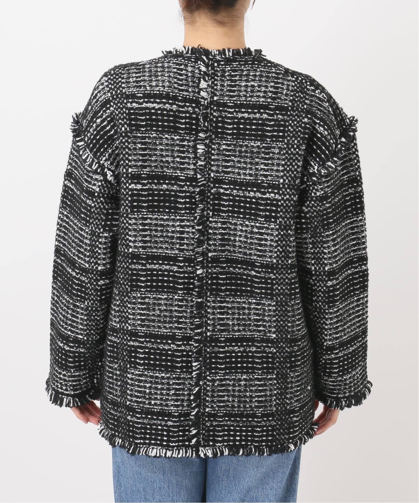 ツイードライクニットジャケット（その他ジャケット・スーツ