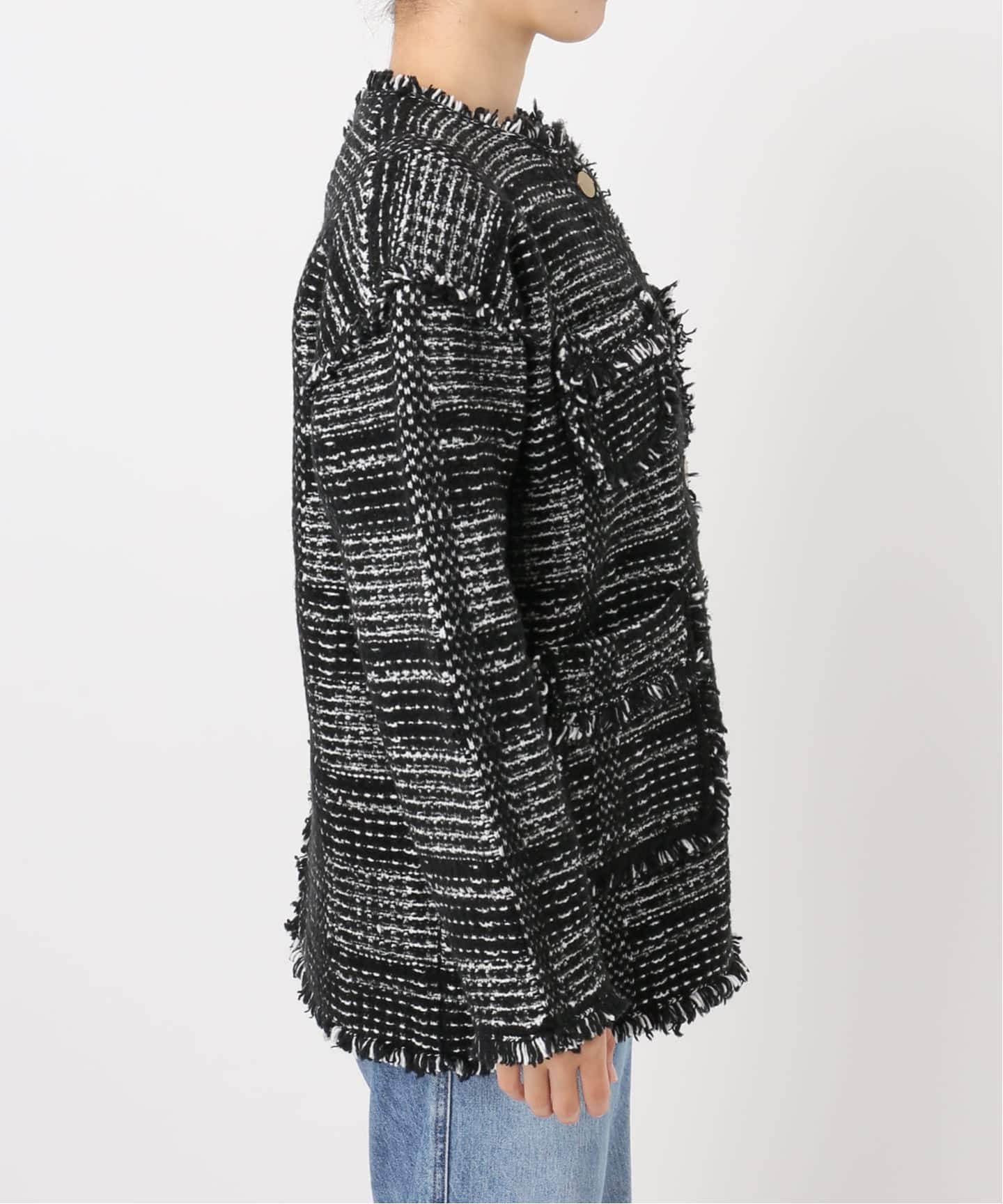 ツイードライクニットジャケット（その他ジャケット・スーツ