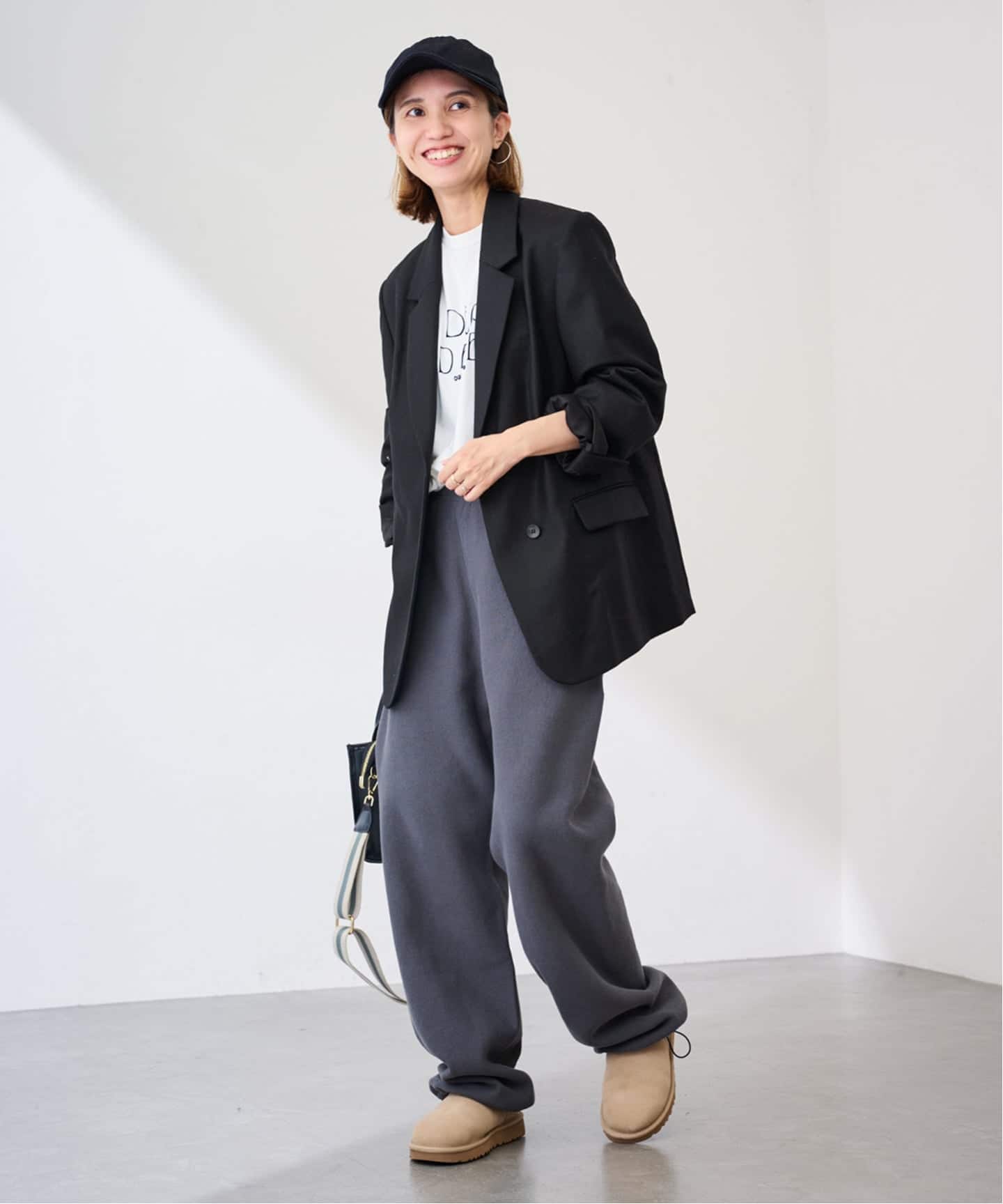 カシミヤ混フラノテーラードジャケット（その他ジャケット・スーツ