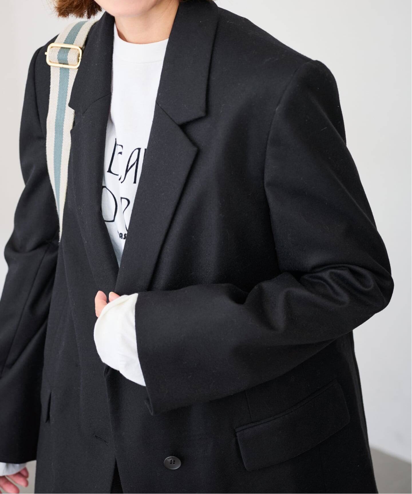 カシミヤ混フラノテーラードジャケット（その他ジャケット・スーツ