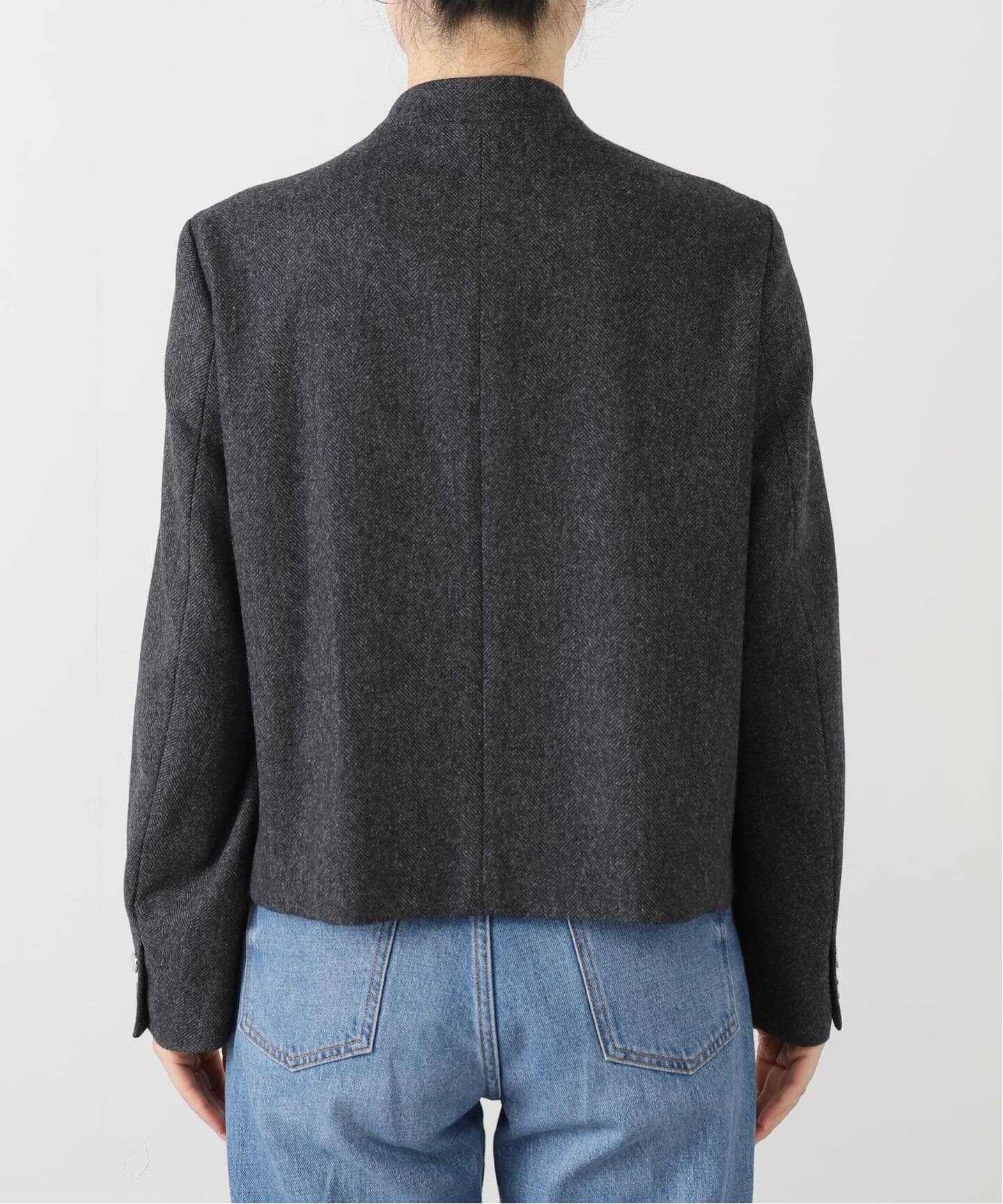 FRAMeWORK ヘリンボーンツィードジャケット　36 COUTURE D`ADAM/クチュールドアダム 別注ヘリンボーンクラシック