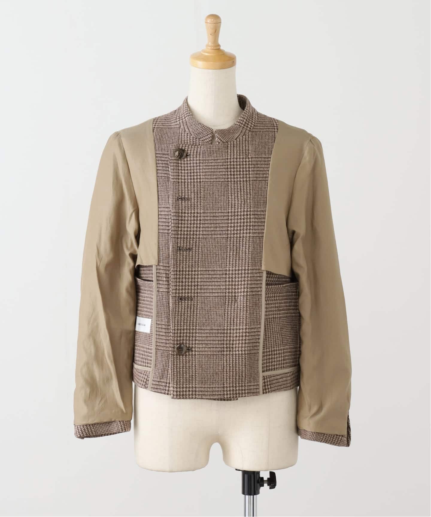 Deuxieme Classe Couture d'adam チェックコート クチュールドアダム チェックコート Deuxieme Classe