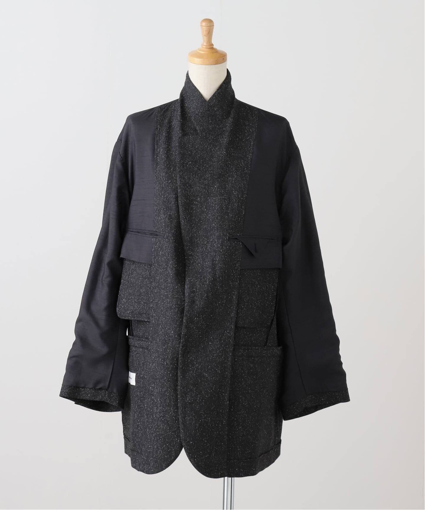 COUTURE D`ADAM/クチュールドアダム BIG JK silkmep herringborn