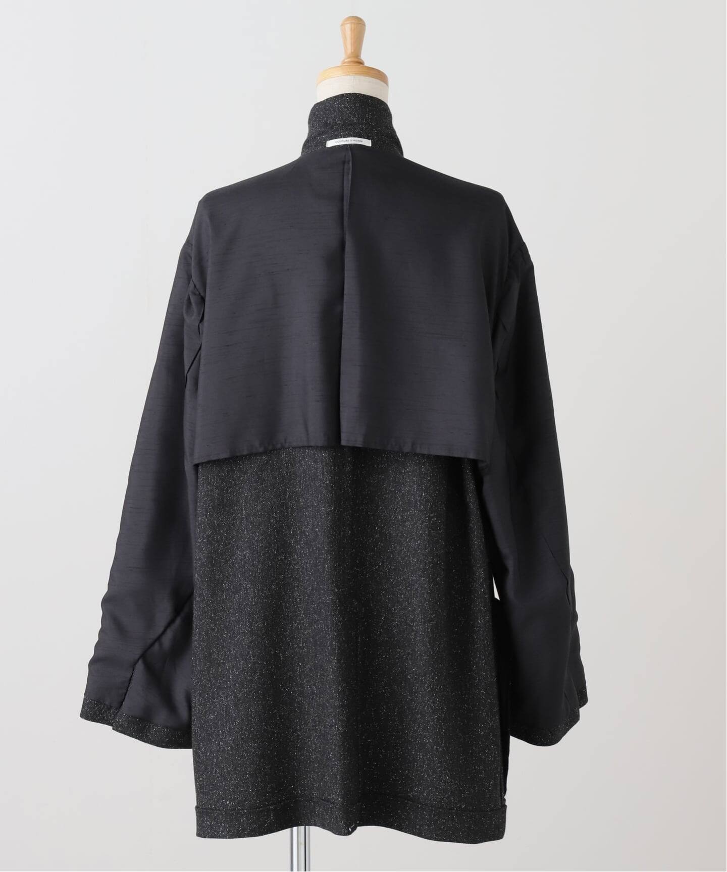 クチュールドアダム/ビックジャケットシルクネップヘリンボーン新品未使用 COUTURE D`ADAM/クチュールドアダム BIG JK silkmep herringborn