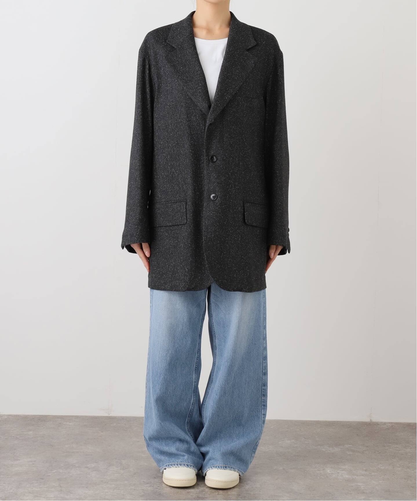 COUTURE D`ADAM/クチュールドアダム BIG JK silkmep herringborn