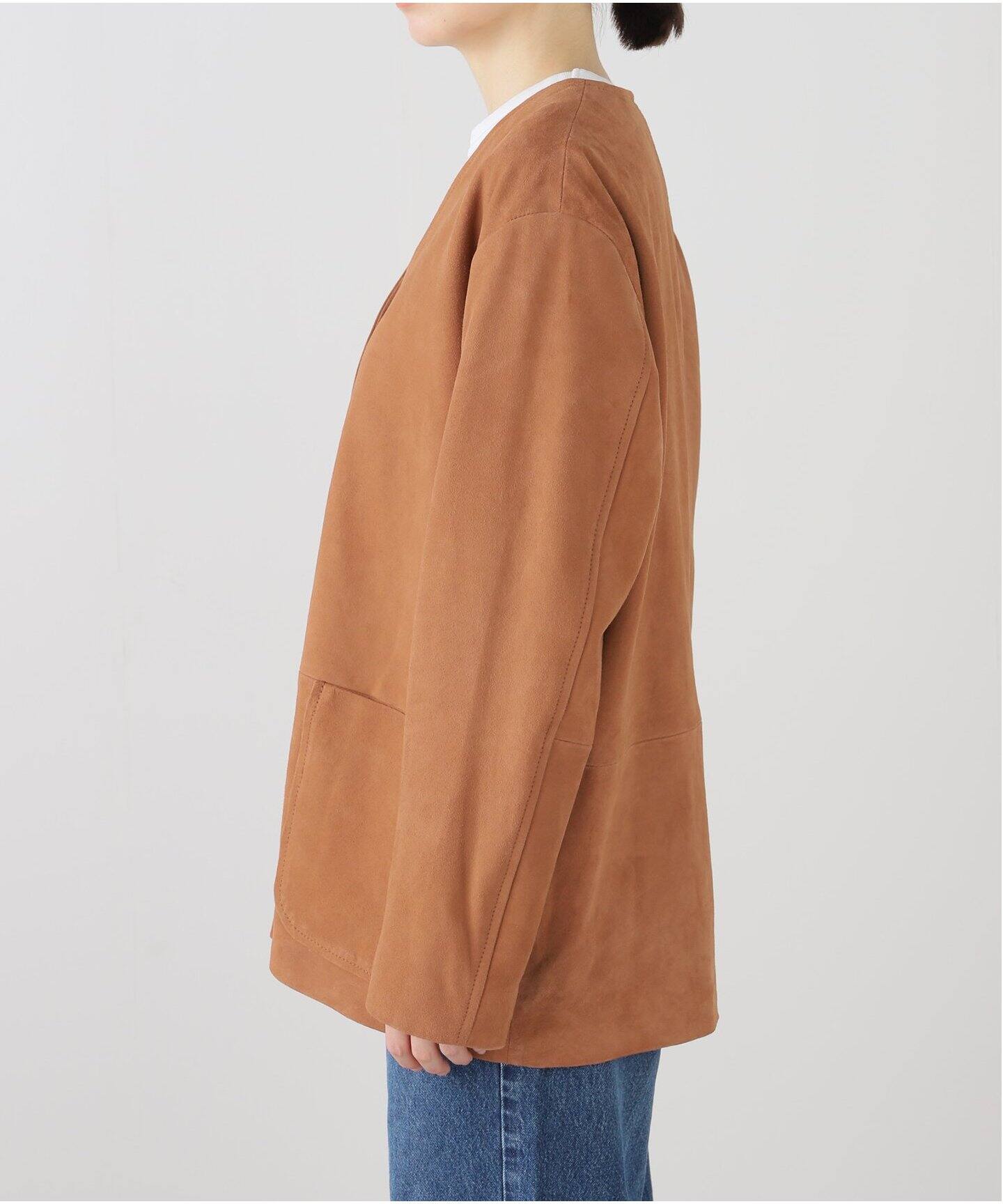 THRIFTY LOOK leather カバーオール（レザージャケット