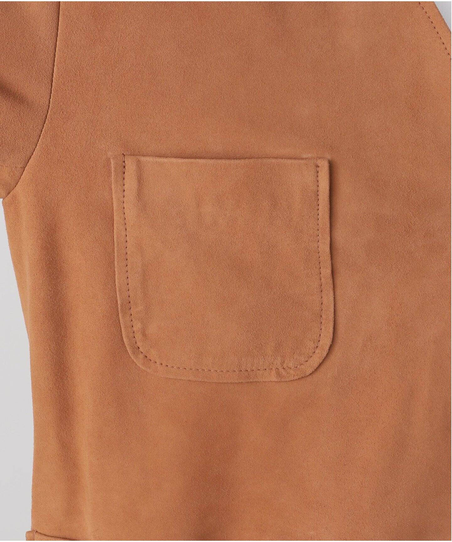 THRIFTY LOOK leather カバーオール（レザージャケット