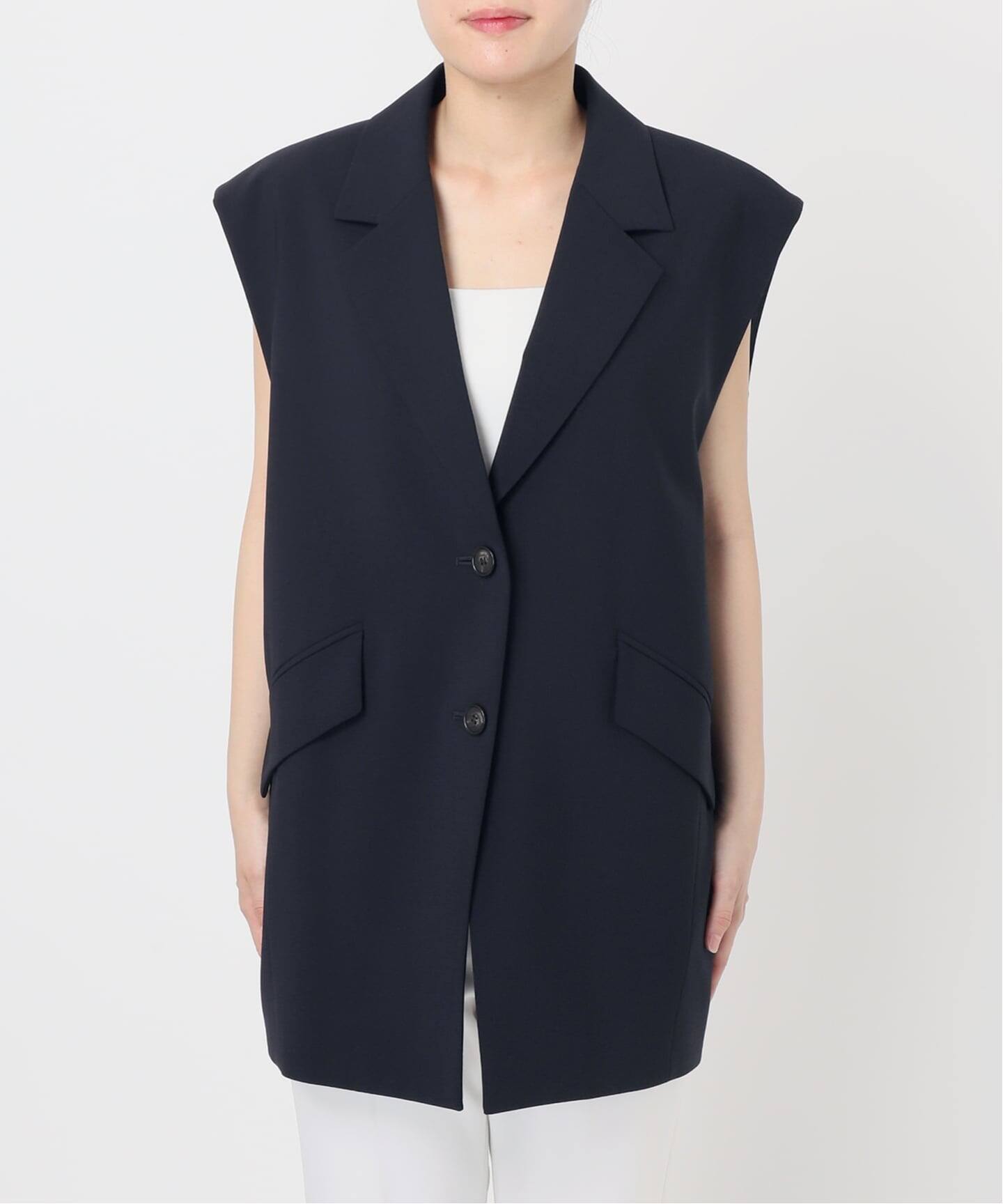 コクーンシルエットオーバージレ（ジレ）｜NOBLE（ノーブル）の通販