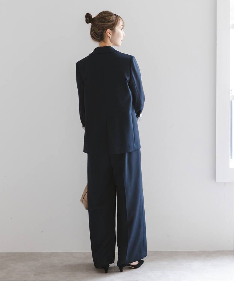 追加2》トリコチンピークドラペルジャケット（テーラードジャケット  