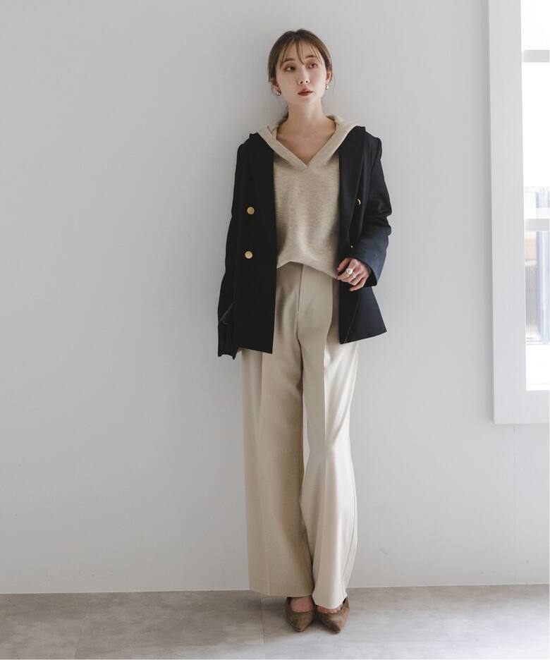 追加2》トリコチンピークドラペルジャケット（テーラードジャケット  