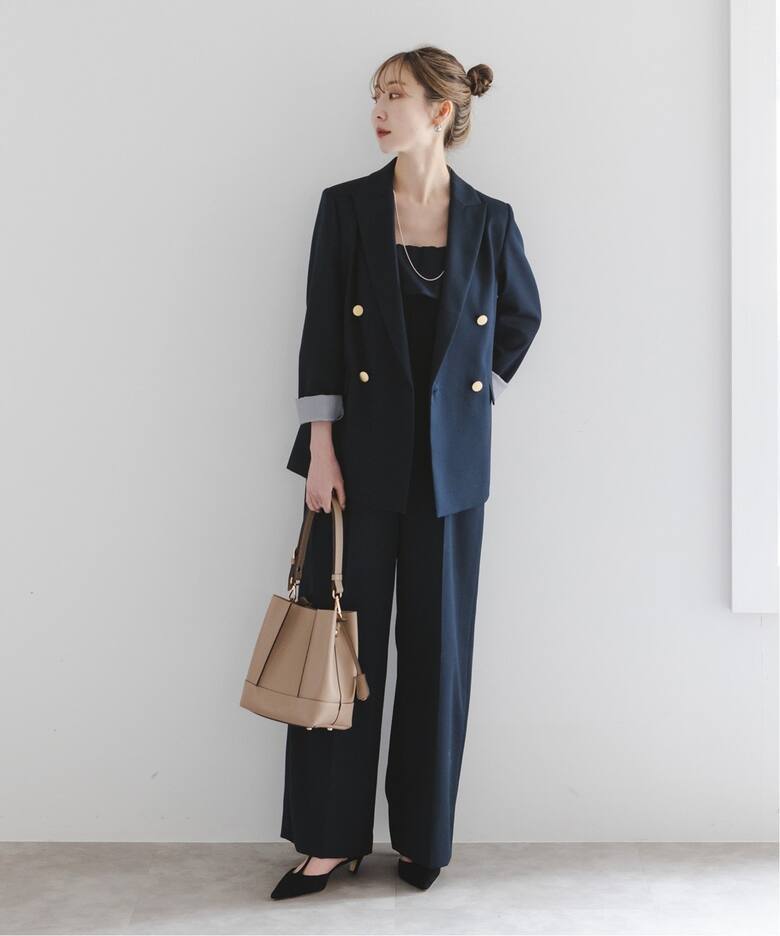 追加2》トリコチンピークドラペルジャケット（テーラードジャケット  