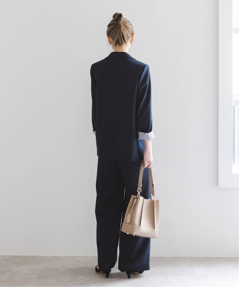 追加2》トリコチンピークドラペルジャケット（テーラードジャケット  