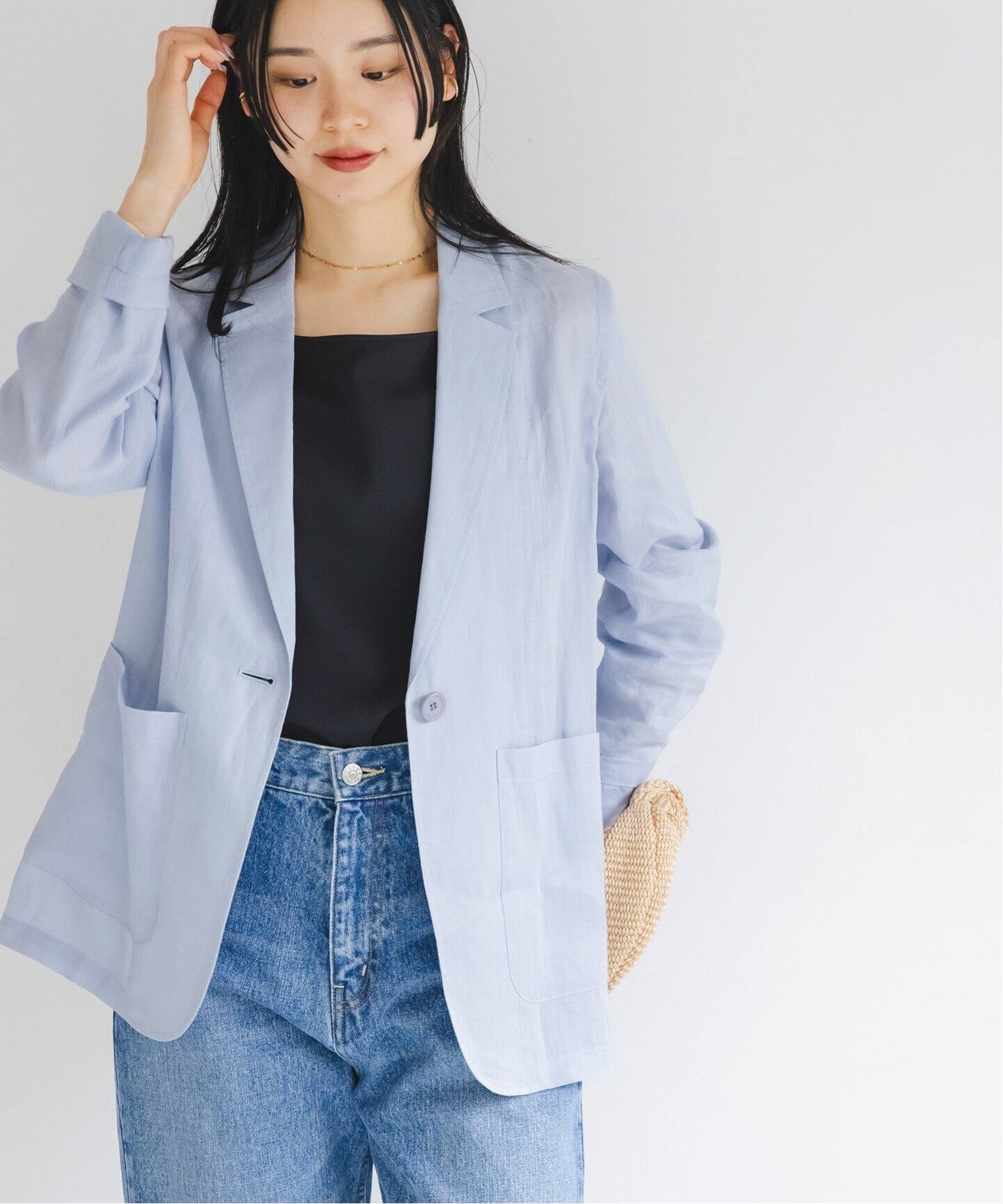 追加》ラミーシアーライトジャケット（テーラードジャケット）｜NOBLE