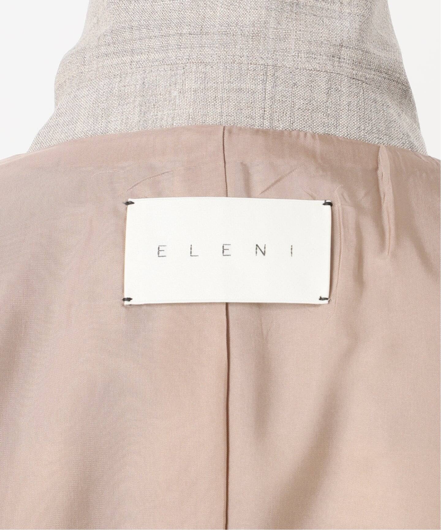 ELENI/エルニ ウールモヘアオーバージャケット（テーラードジャケット
