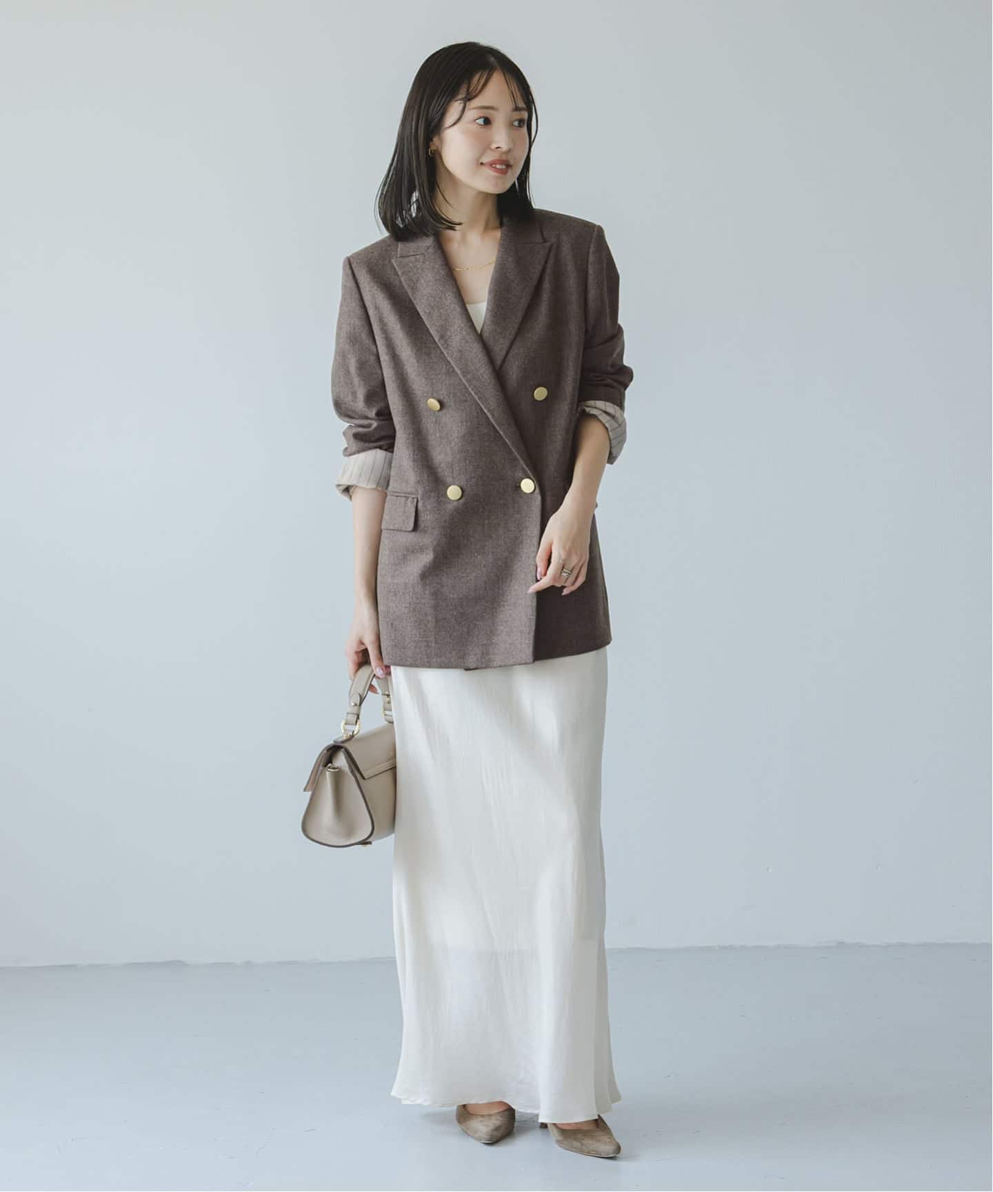 ノーブル　ウールストレッチピークドラペルジャケット　2023SS ノーブルウールストレッチピークドラペルジャケット2023SS