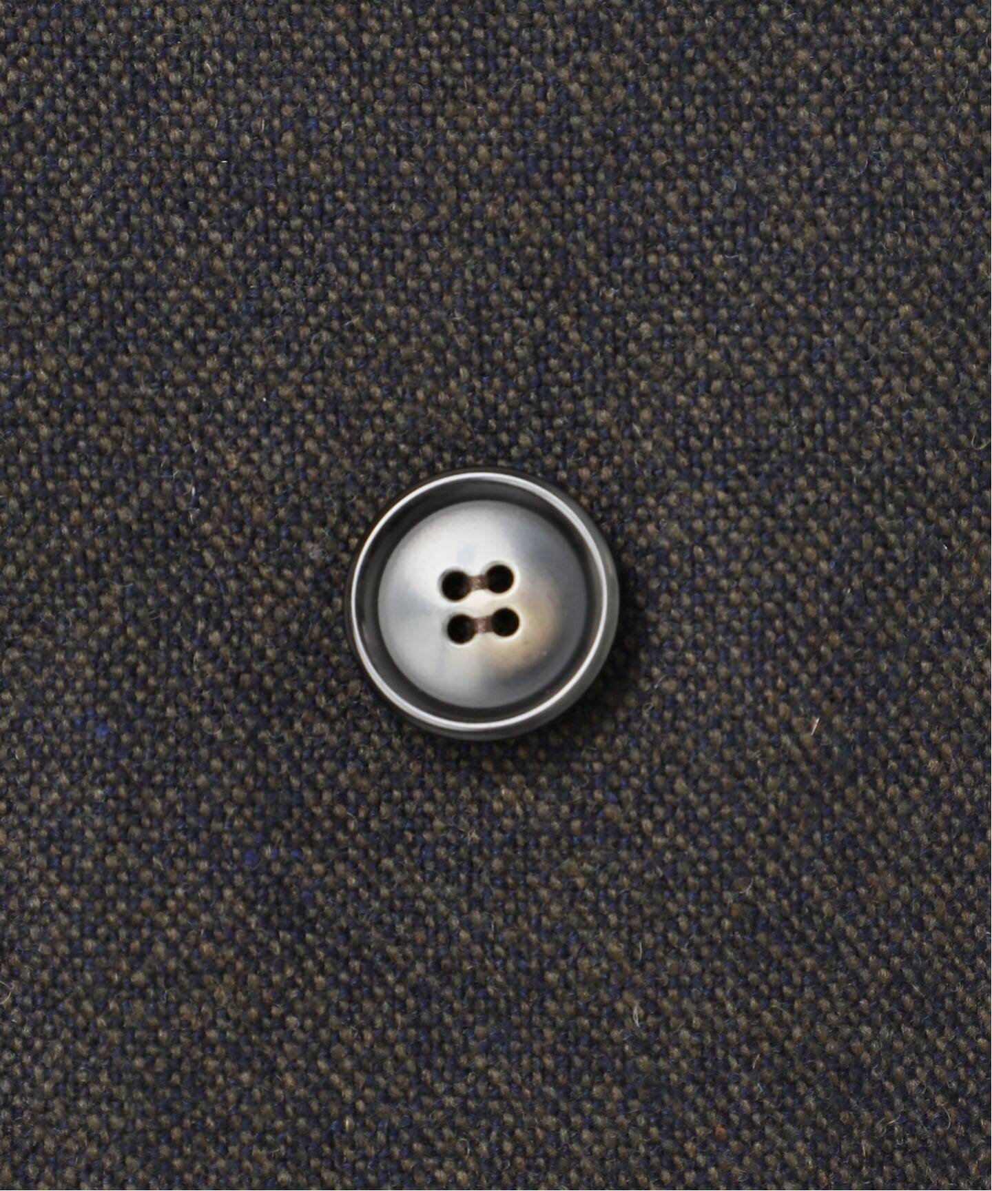 ネップツイードピークドラペルジャケット（テーラードジャケット