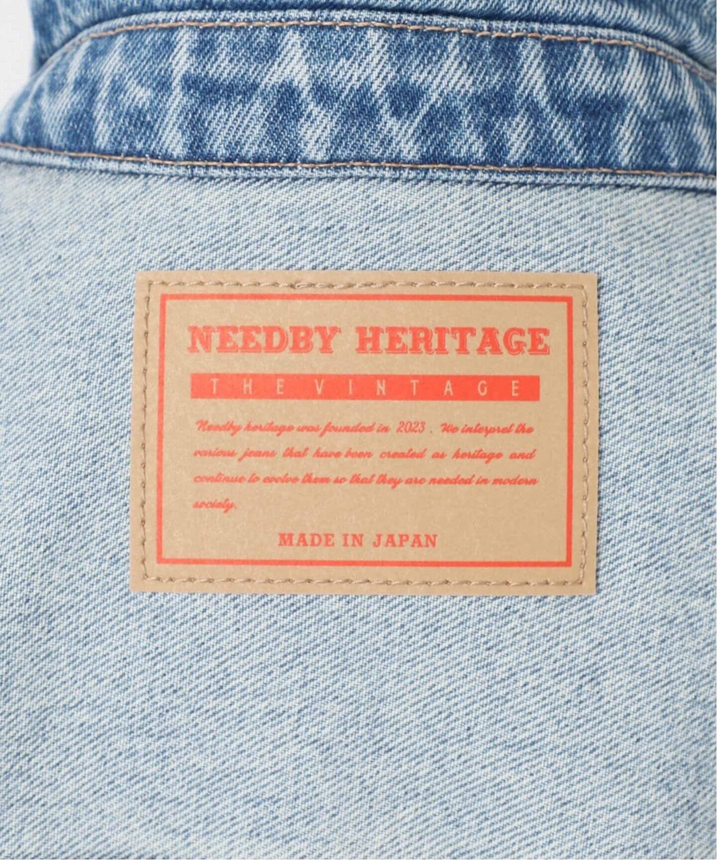 追加》NEED by heritage/ニードバイヘリテージ NO.1（デニムジャケット 