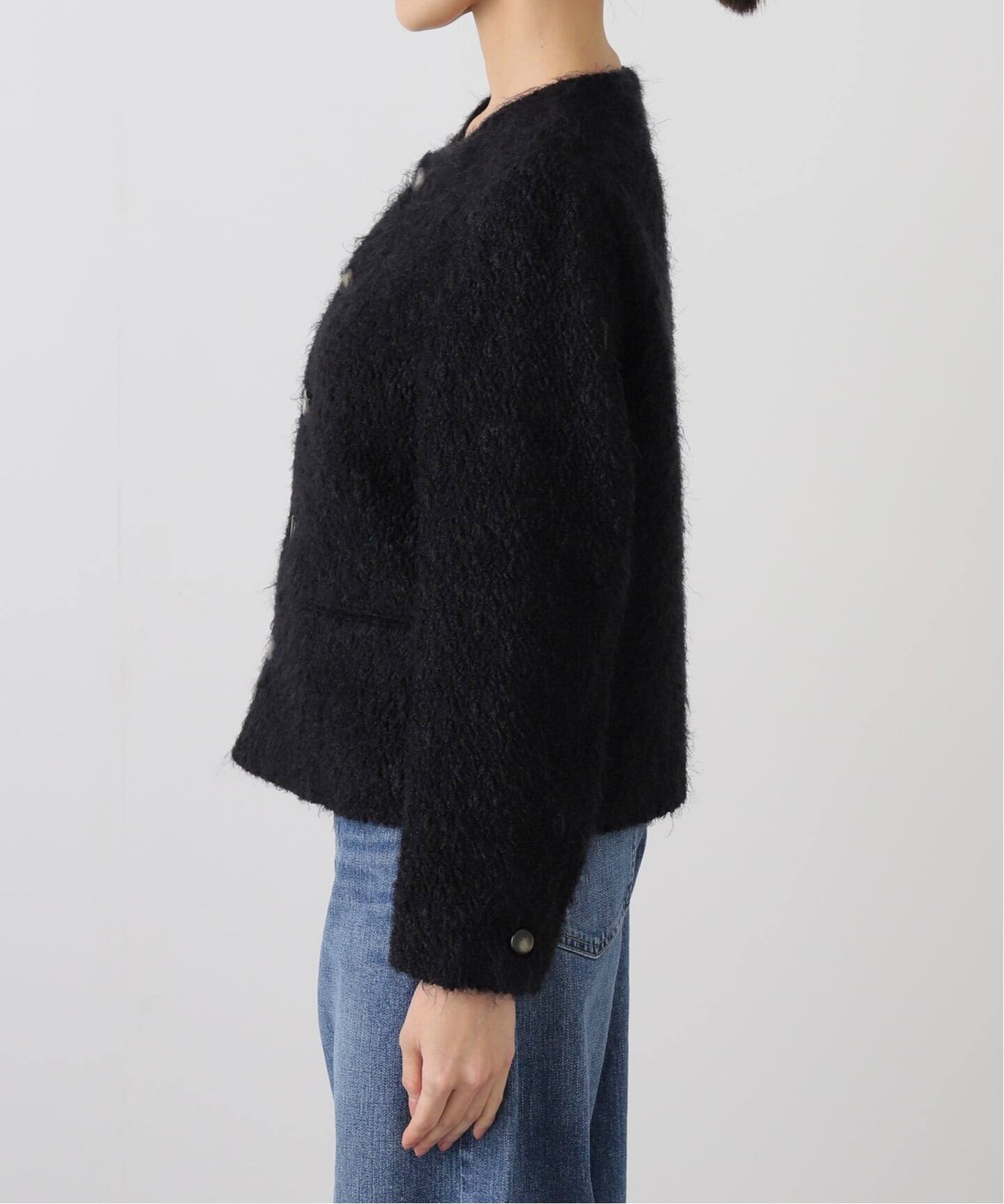 COUTURE D'ADAM ノーカラージャケット　丈短 COUTURE D'ADAM/クチュールドアダム Guards Jacket（ノーカラー